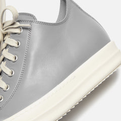 Rick Owens Low Sneaks - Scarpe In Pelle / Dust / Milk / Milk | Kith Scarpe In Pelle / Dust / Milk / Milk