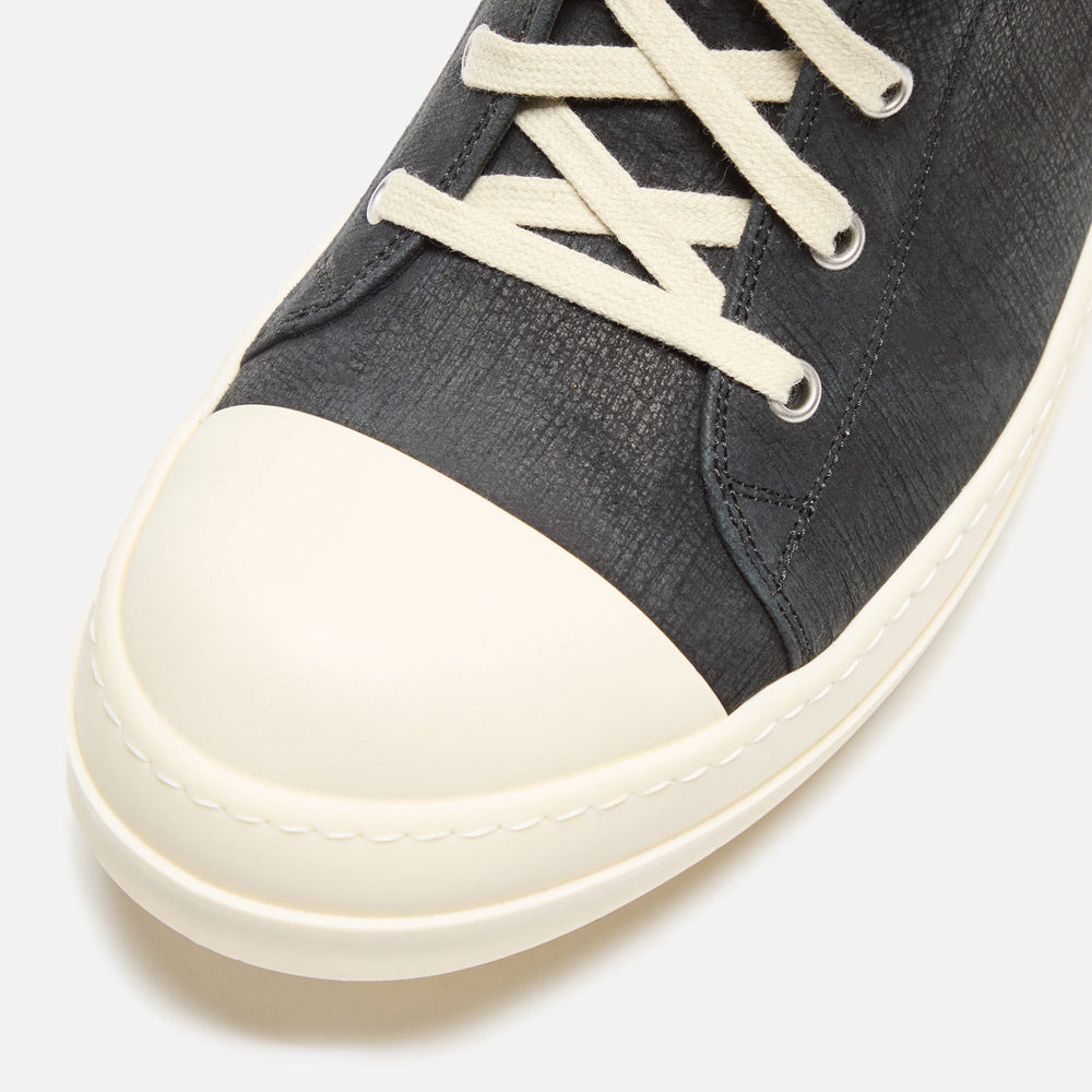 Rick Owens Sneakers - Scarpe In Pelle / Black / Milk / Milk | Kith Scarpe In Pelle / Black / Milk / Milk
