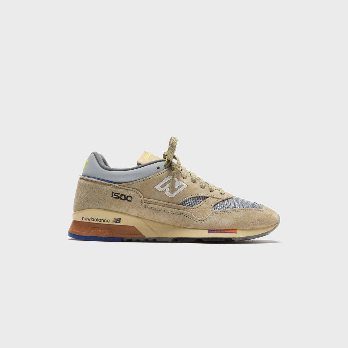 New Balance x Salehe Bembury Made in UK 1500 - Olive / Gray | Kith Olive / Gray