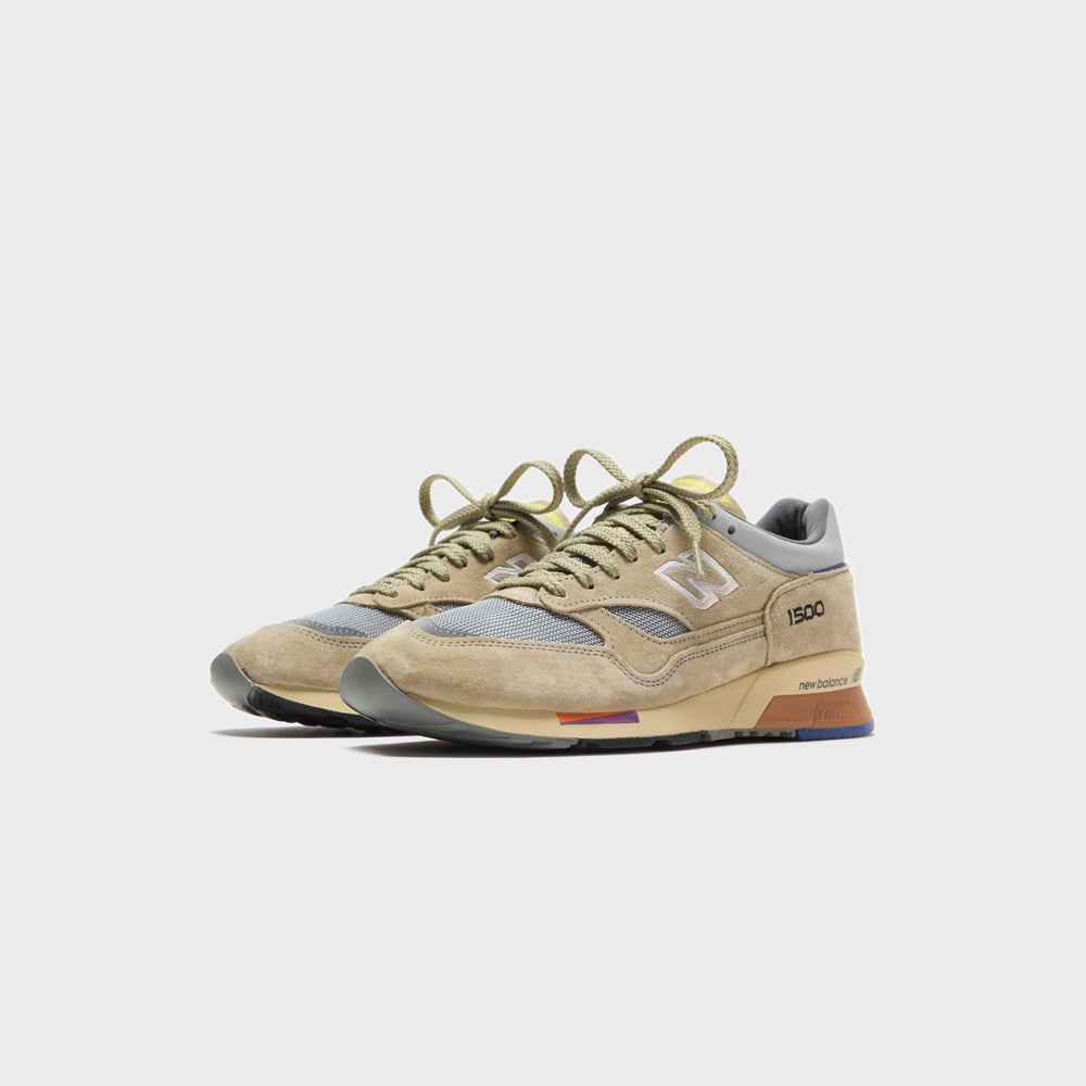 New Balance x Salehe Bembury Made in UK 1500 - Olive / Gray | Kith Olive / Gray