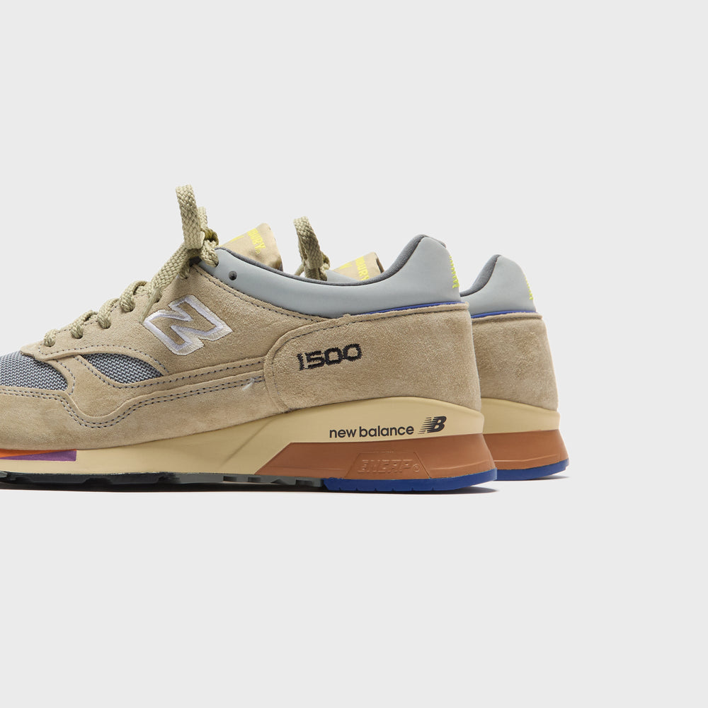 New Balance x Salehe Bembury Made in UK 1500 - Olive / Gray | Kith Olive / Gray