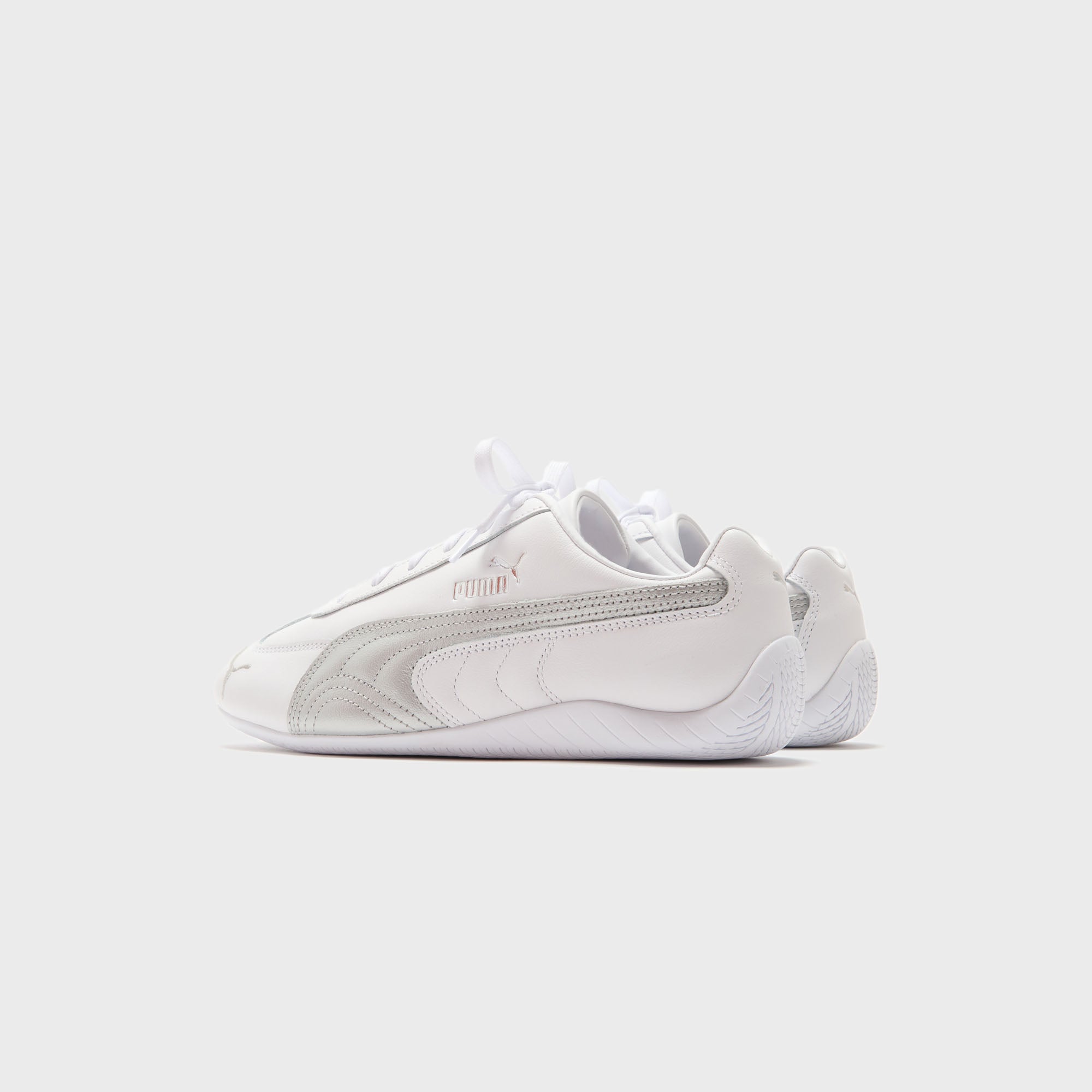 PUMA WMNS Speedcat Leather - PUMA White / PUMA Silver | Kith PUMA White / PUMA Silver