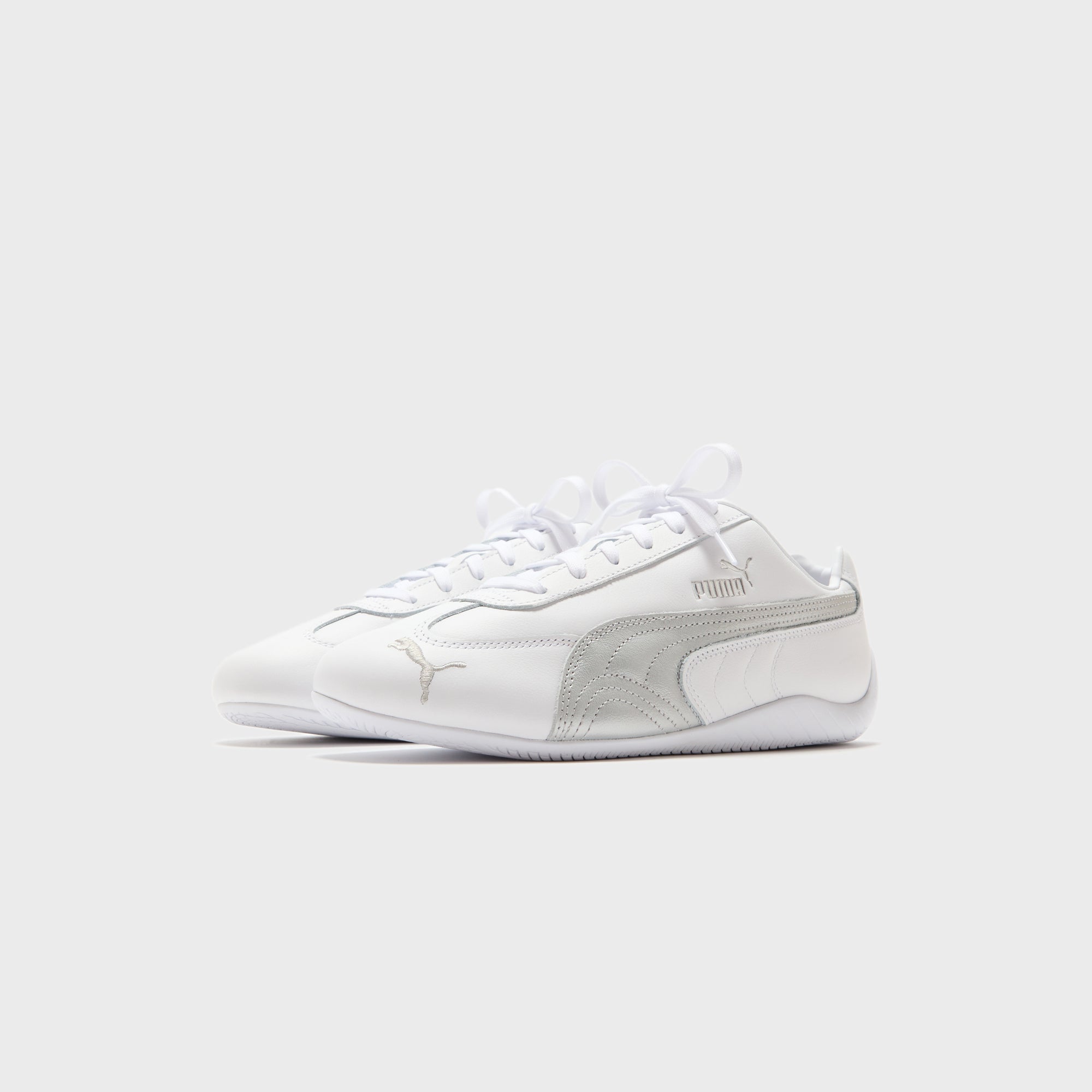 PUMA WMNS Speedcat Leather - PUMA White / PUMA Silver | Kith PUMA White / PUMA Silver