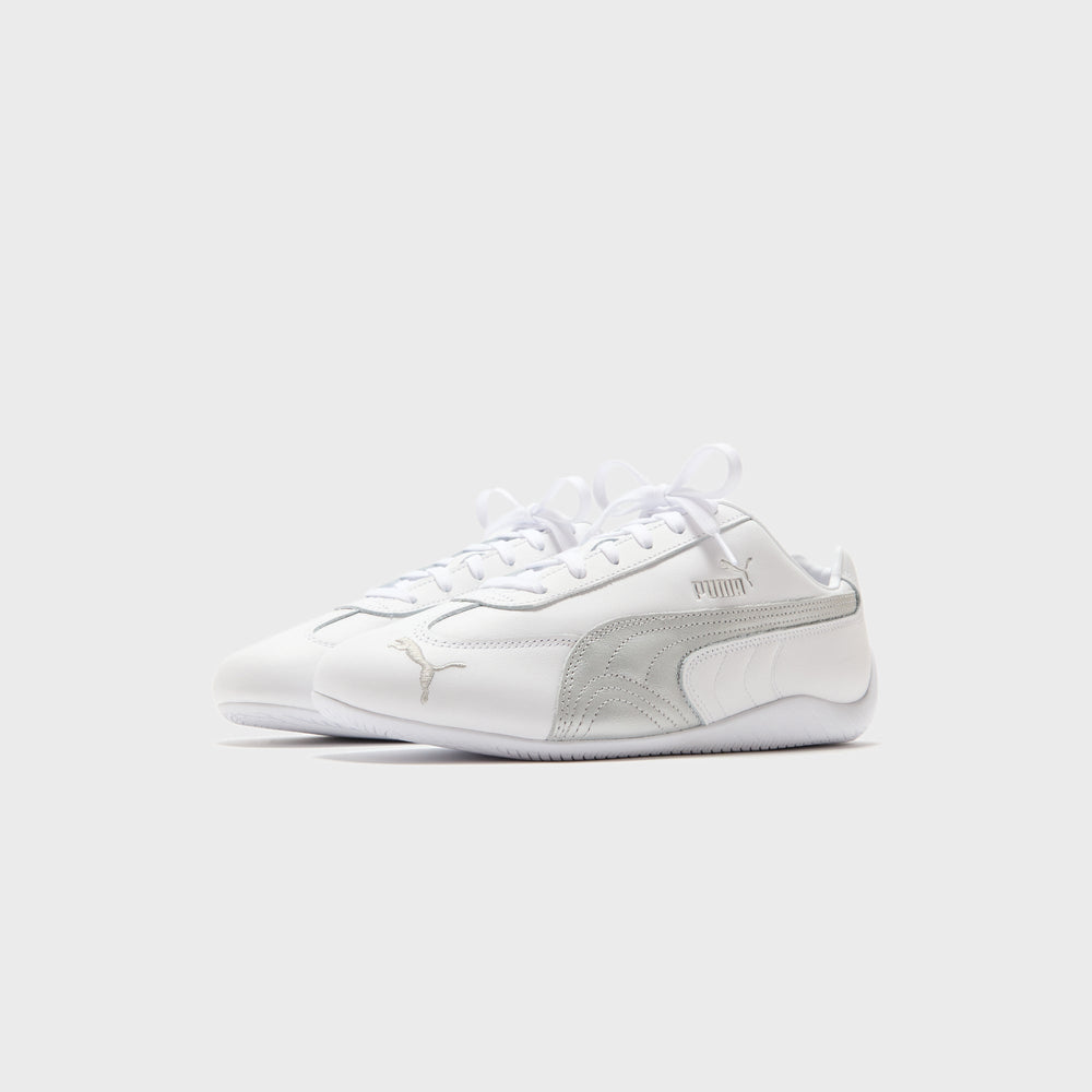 PUMA WMNS Speedcat Leather - PUMA White / PUMA Silver | Kith PUMA White / PUMA Silver