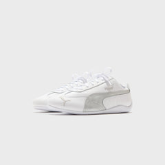 PUMA WMNS Speedcat Leather - PUMA White / PUMA Silver | Kith PUMA White / PUMA Silver