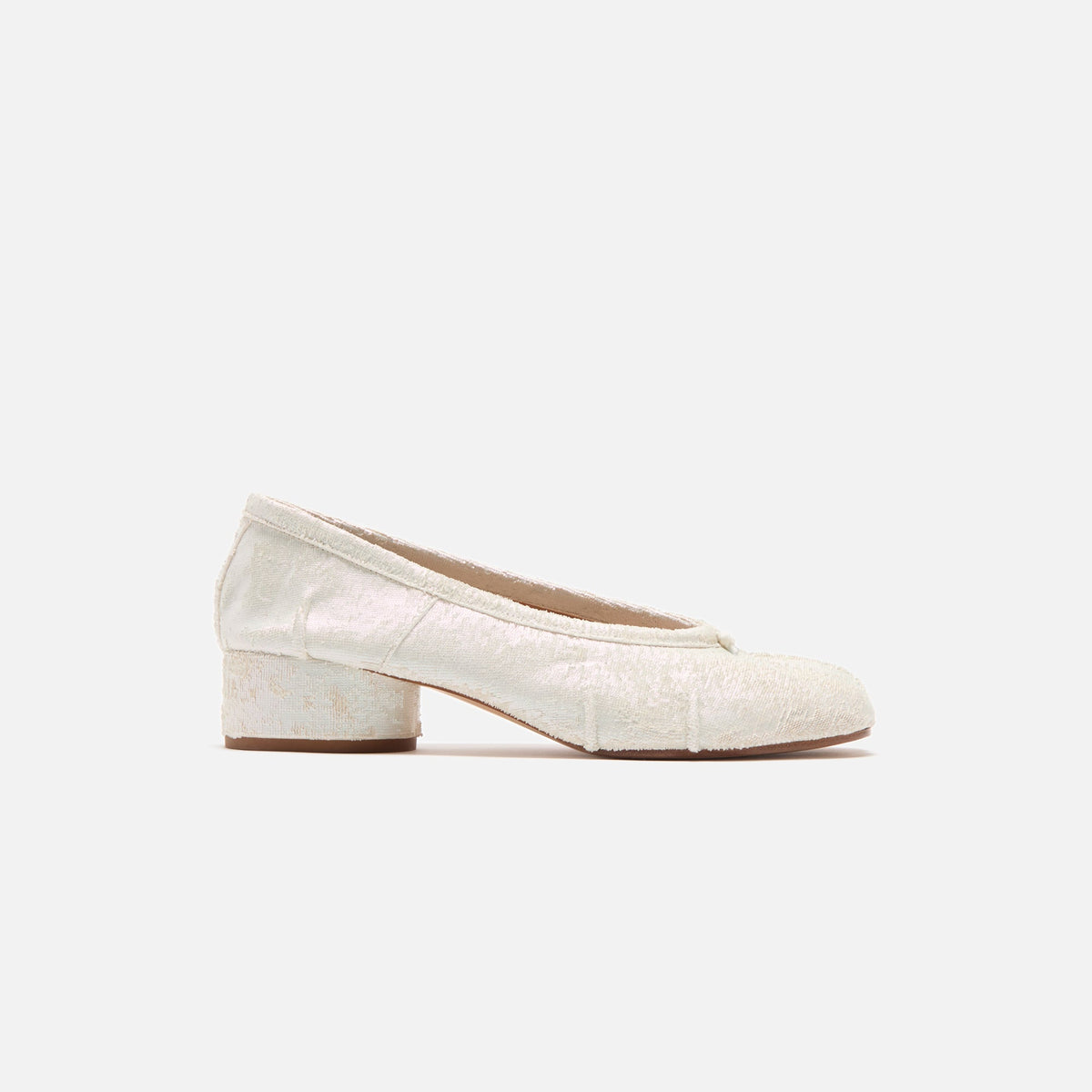 Maison Margiela Tabi Ballerina H30 - White Pearly | Kith White Pearly