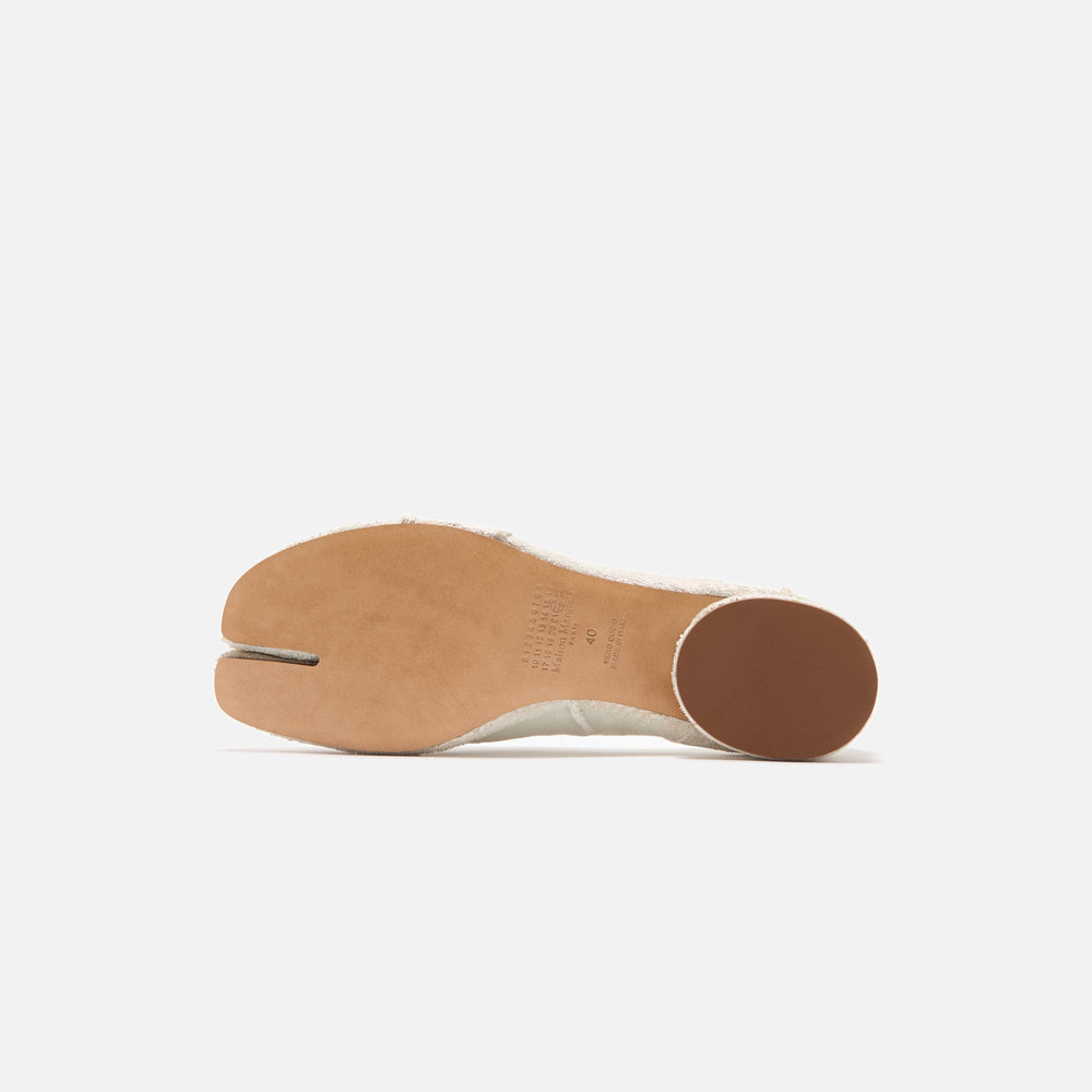 Maison Margiela Tabi Ballerina H30 - White Pearly | Kith White Pearly