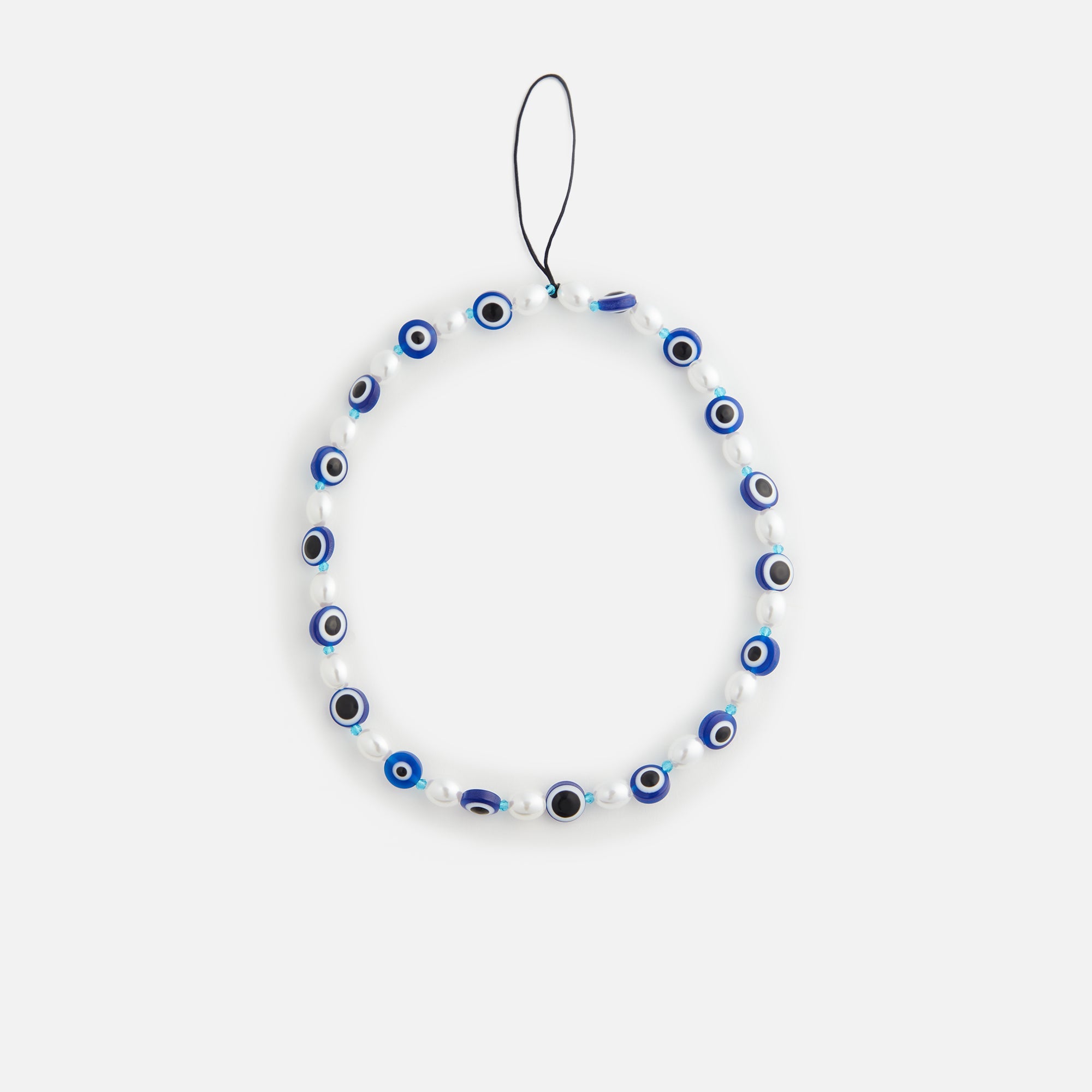 Crystal Haze Evil Eye Phone Bracelet - Azure | Kith Azure