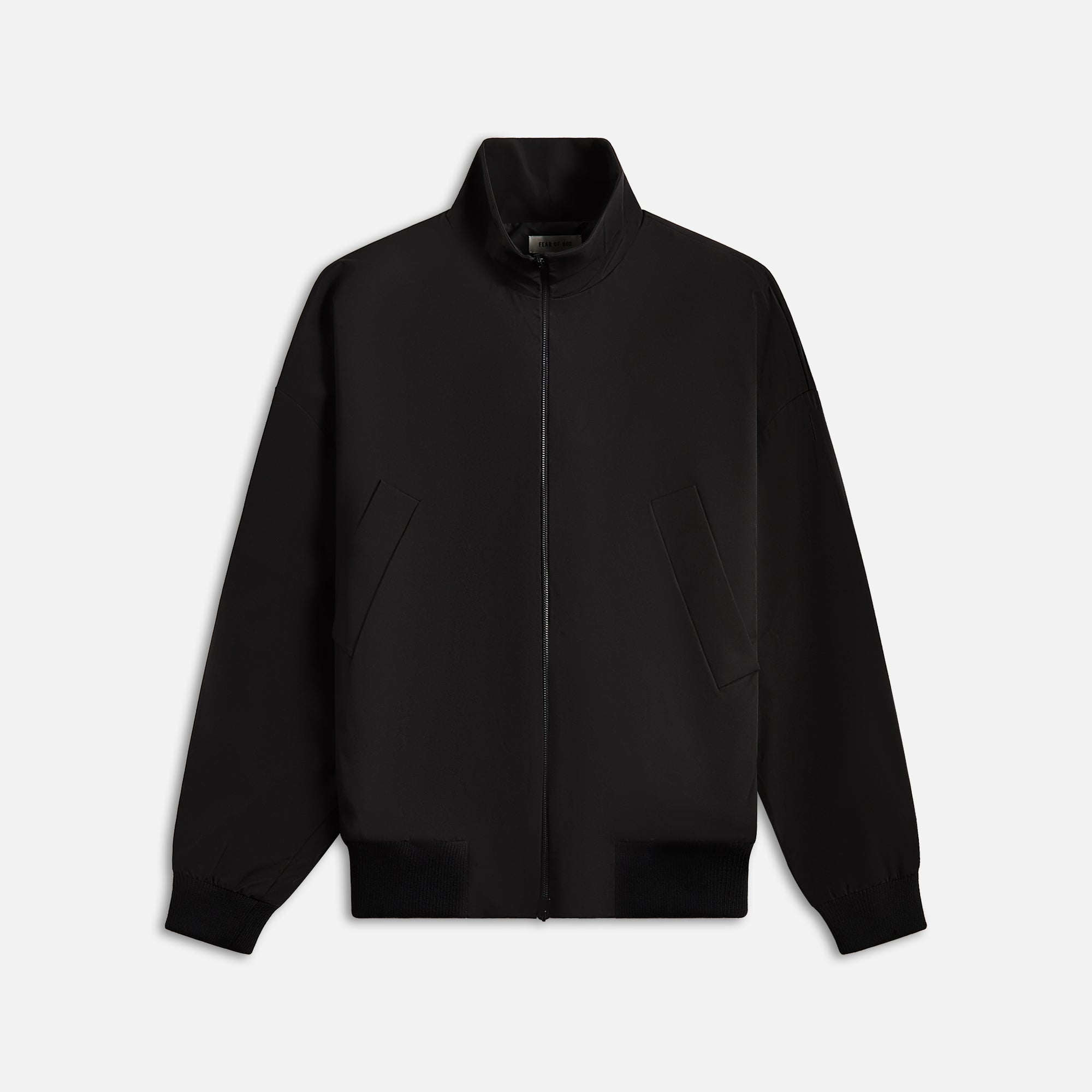 Fear of God High Neck Track Jacket - Black | Kith Black