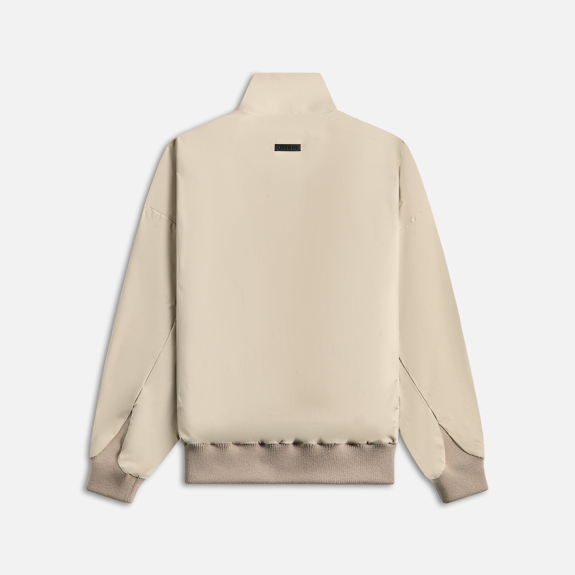 Fear of God High Neck Track Jacket - Cement | Kith Cement