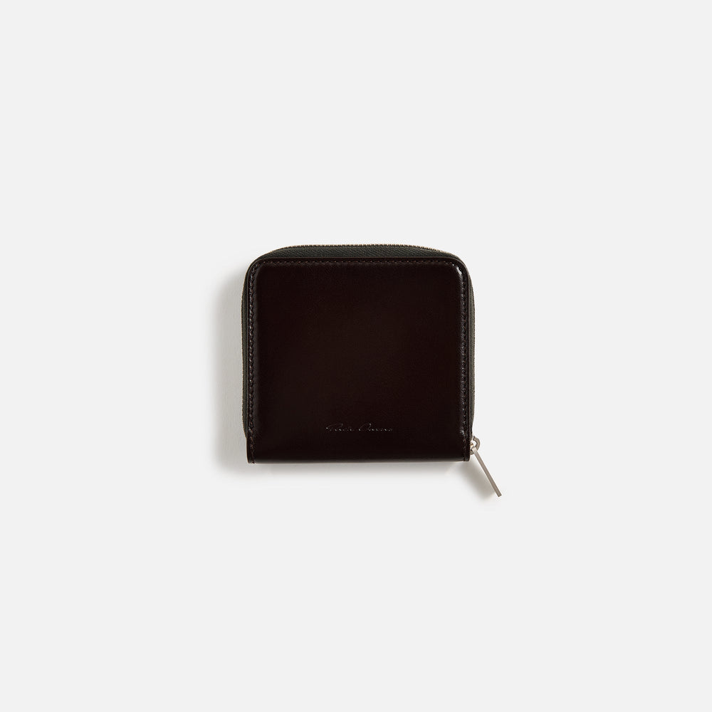 Rick Owens Zipped Wallet - Mahogany | Kith Mahogany