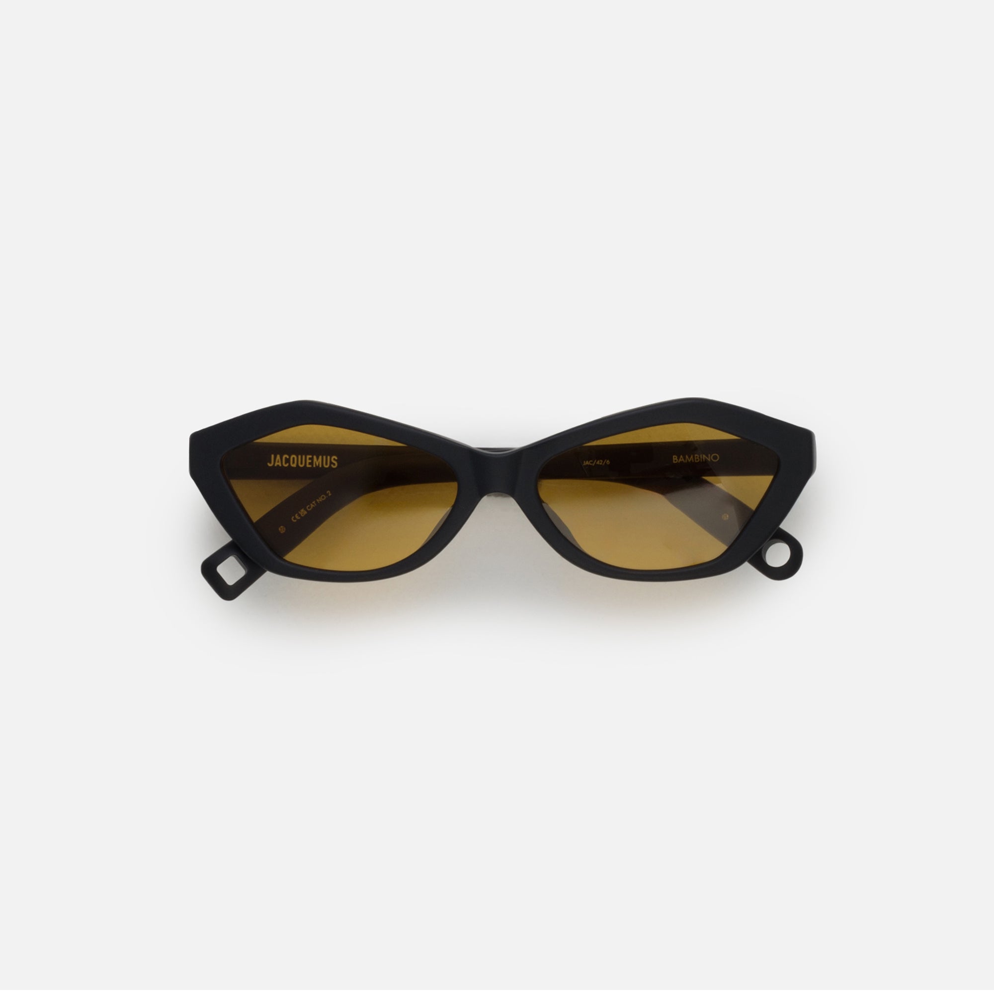 Jacquemus Bambino Sunglasses - Matt Black | Kith Matt Black