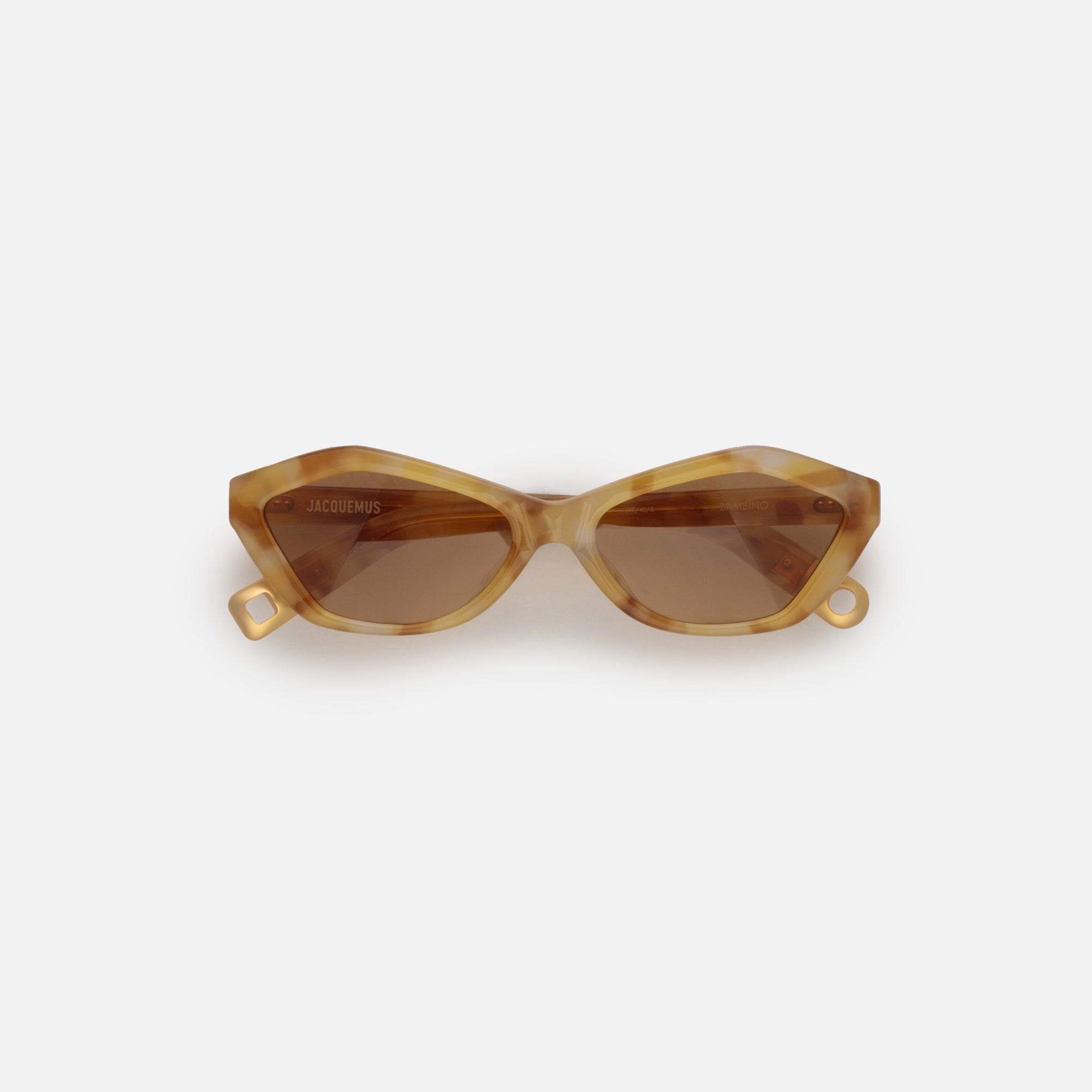 Jacquemus Bambino Sunglasses - Beige T-Shell | Kith Beige T-Shell