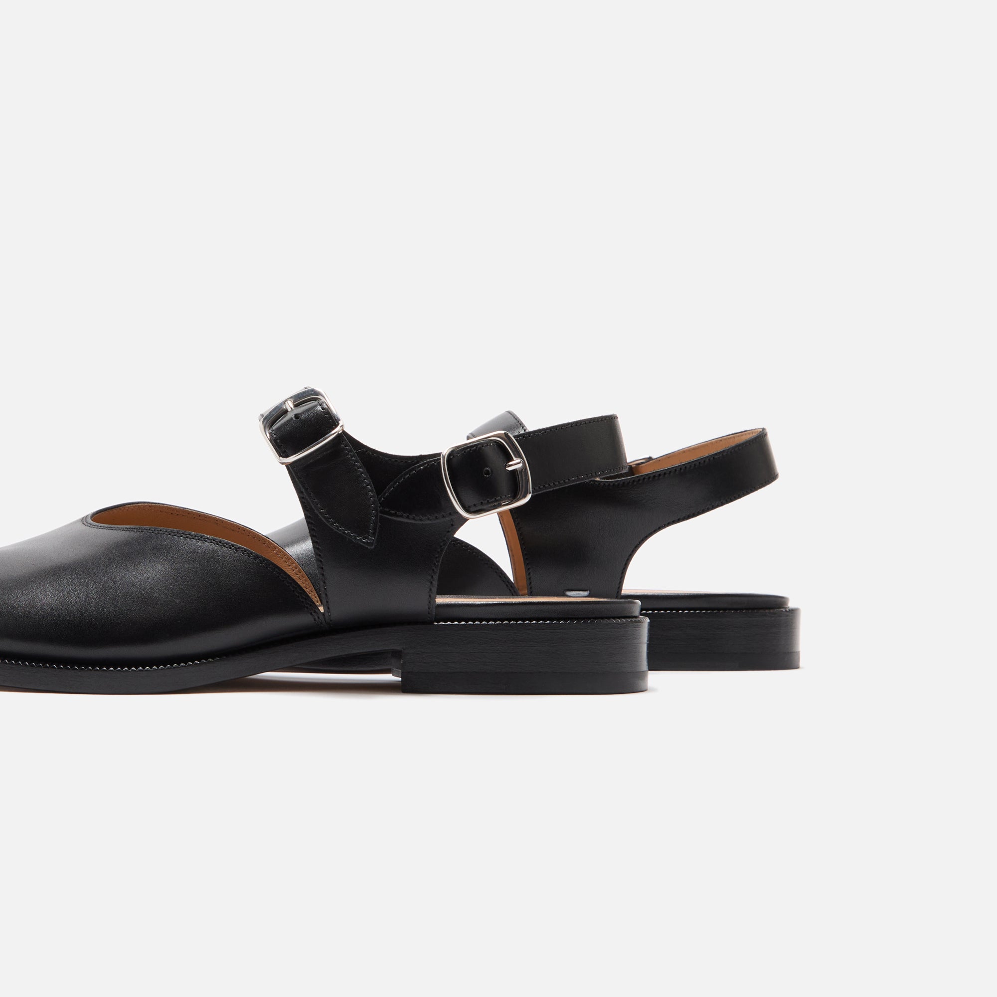 Maison Margiela Tabi Sandals MM Box - Calf Black | Kith Calf Black