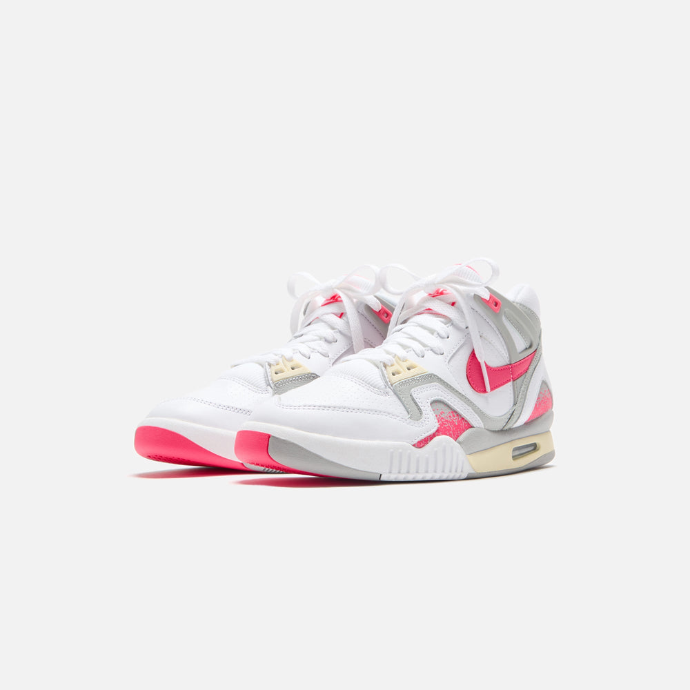 Nike Air Tech Challenge II QS - White / Racer Pink / Light Smoke Grey | Kith White / Racer Pink / Light Smoke Grey