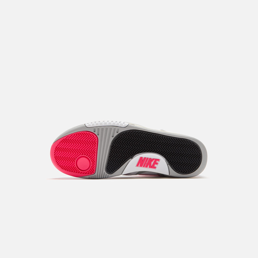Nike Air Tech Challenge II QS - White / Racer Pink / Light Smoke Grey | Kith White / Racer Pink / Light Smoke Grey