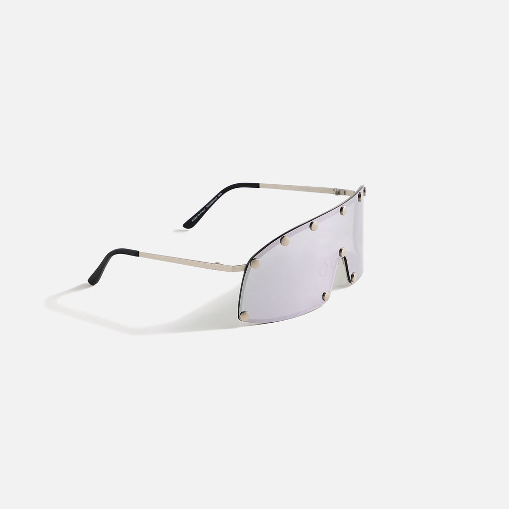 Rick Owens Sunglasses Shielding - Silver | Kith Silver