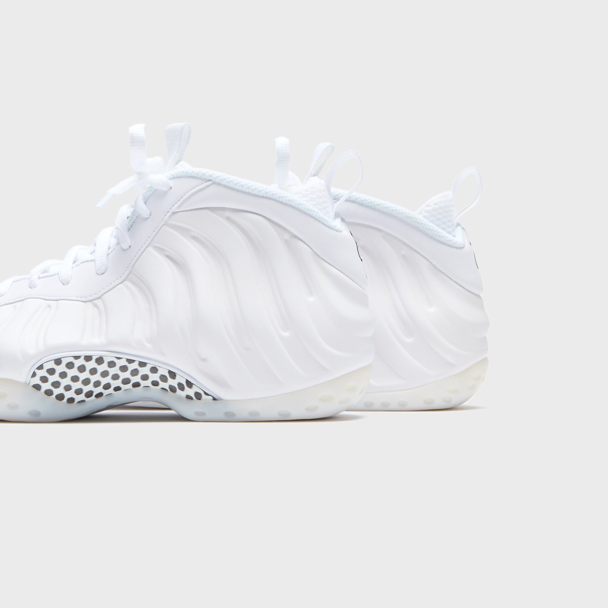Nike Air Foamposite One - Soft White / White | Kith Soft White / White
