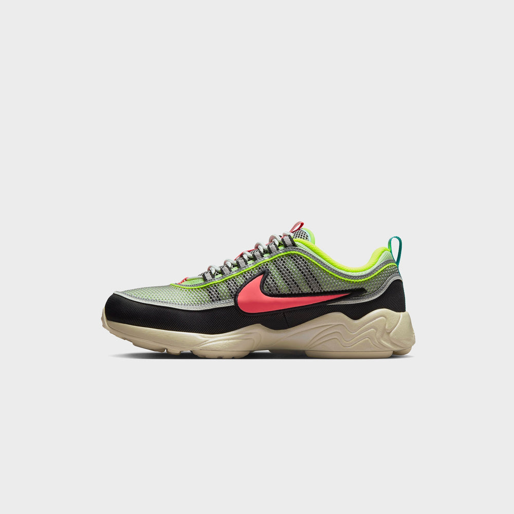 Nike Air Zoom Spiridon - Barely Volt / Hot Punch / Metallic Silver / S | Kith Barely Volt / Hot Punch / Metallic Silver / Summit White / Black
