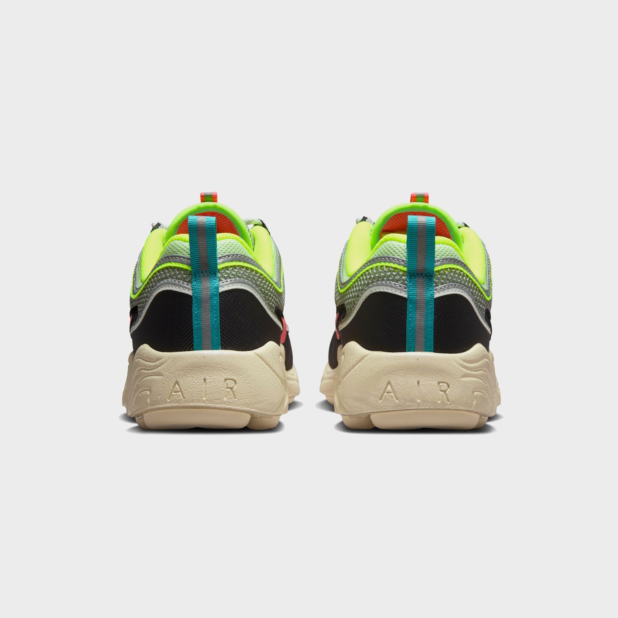 Nike Air Zoom Spiridon - Barely Volt / Hot Punch / Metallic Silver / S | Kith Barely Volt / Hot Punch / Metallic Silver / Summit White / Black