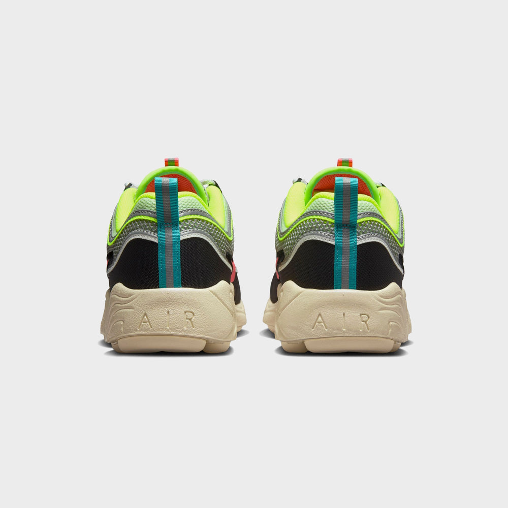 Nike Air Zoom Spiridon - Barely Volt / Hot Punch / Metallic Silver / S | Kith Barely Volt / Hot Punch / Metallic Silver / Summit White / Black