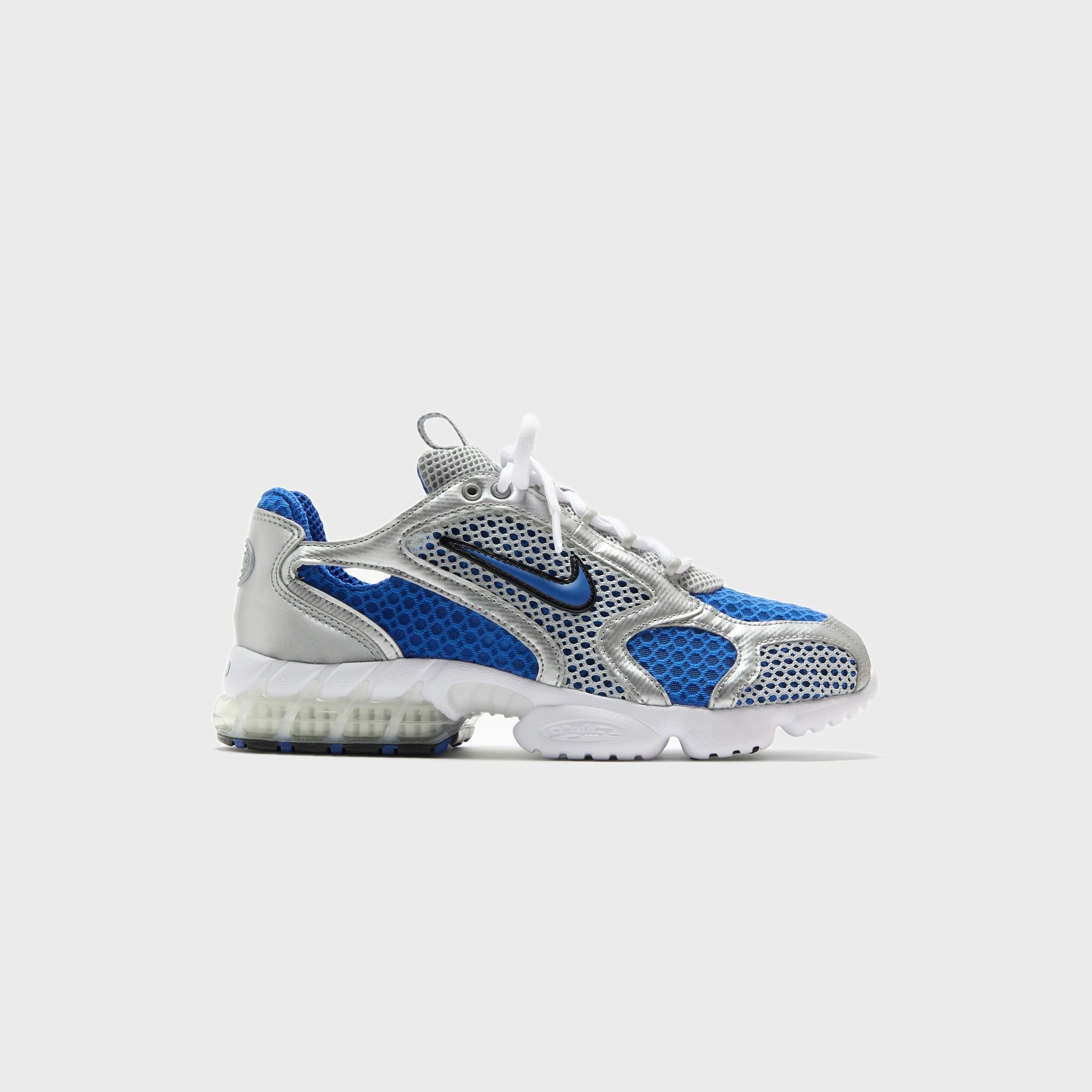 Nike Air Zoom Spiridon Cage 2 - Metallic Silver / Varsity | Kith Metallic Silver / Varsity