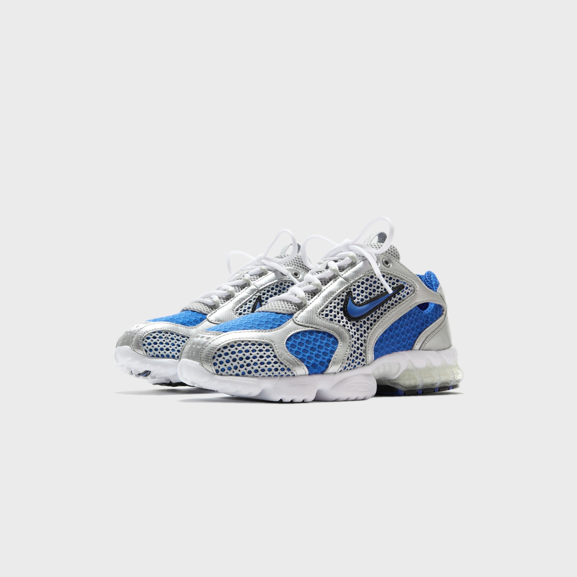 Nike Air Zoom Spiridon Cage 2 - Metallic Silver / Varsity | Kith Metallic Silver / Varsity