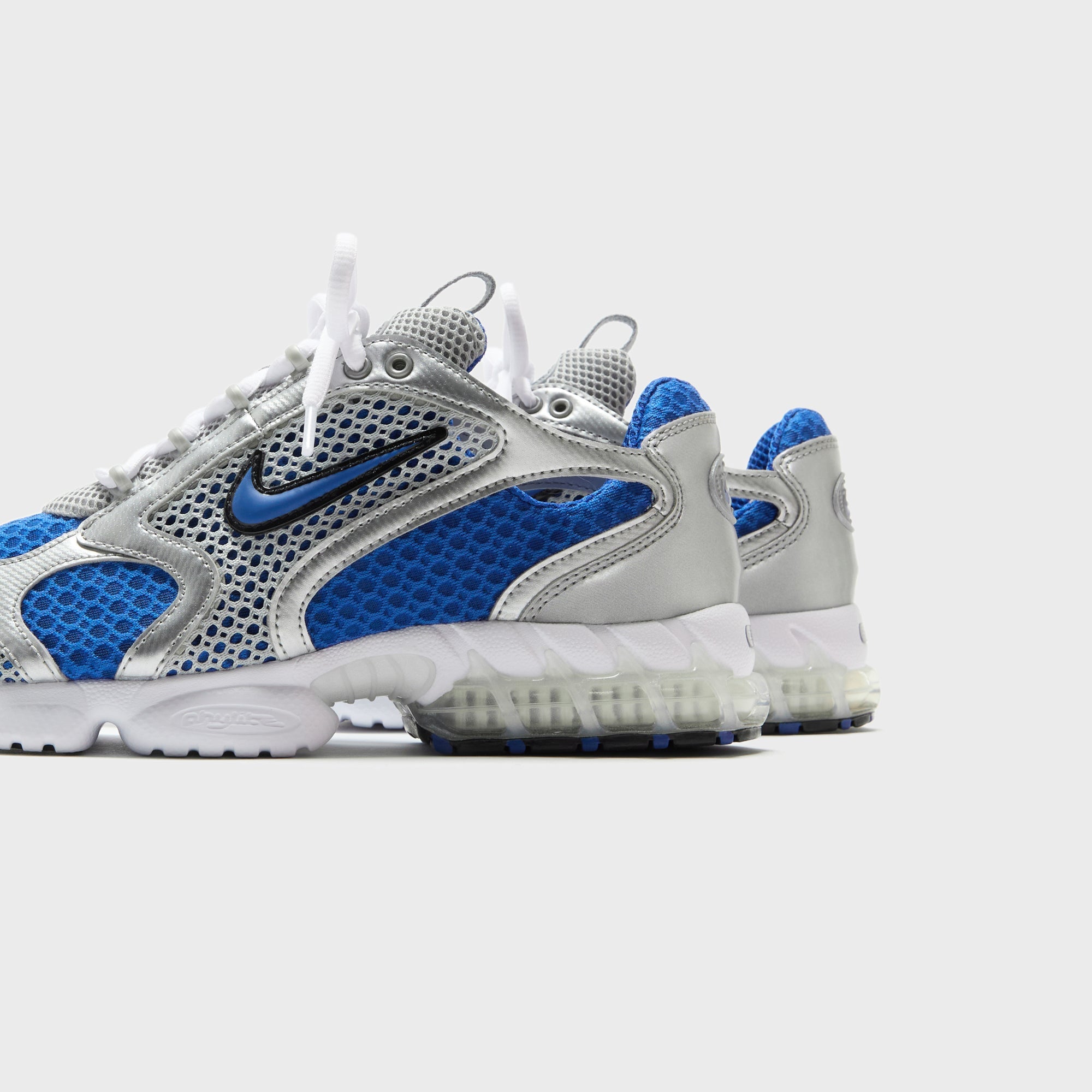 Nike Air Zoom Spiridon Cage 2 - Metallic Silver / Varsity | Kith Metallic Silver / Varsity