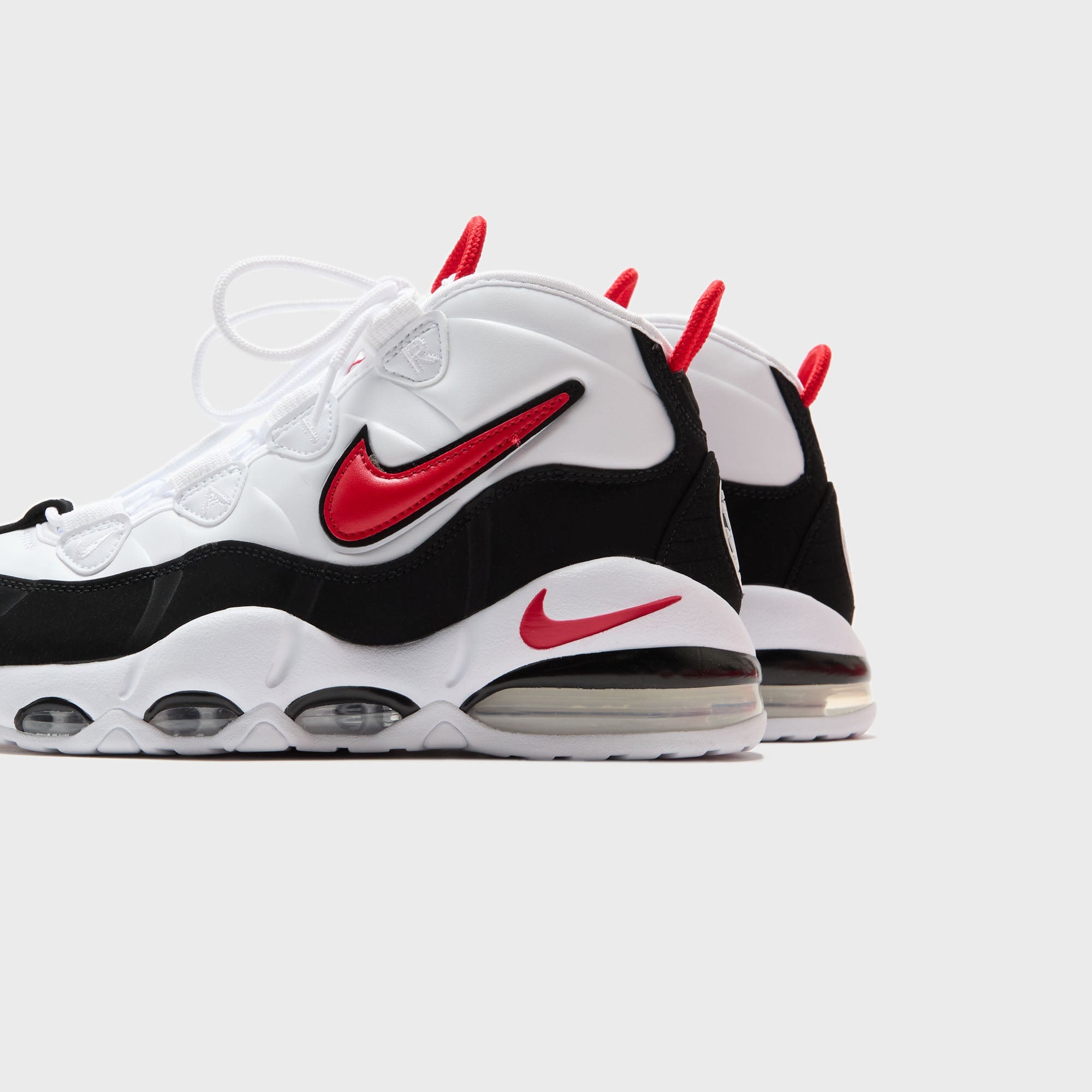 Nike Air Max Uptempo '95 - White / University Red / Black | Kith White / University Red / Black