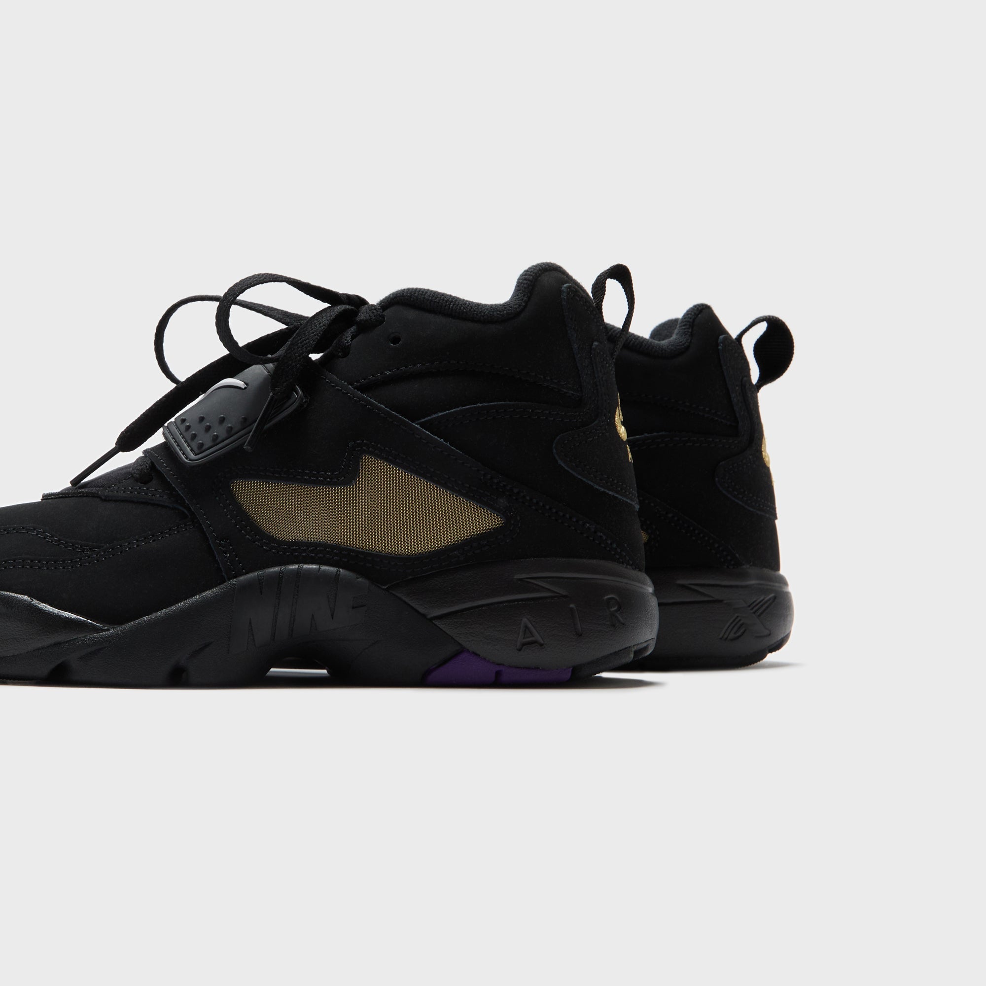 Nike Air Diamond Turf - Black / White / Club Purple / Metallic | Kith Black / White / Club Purple / Metallic