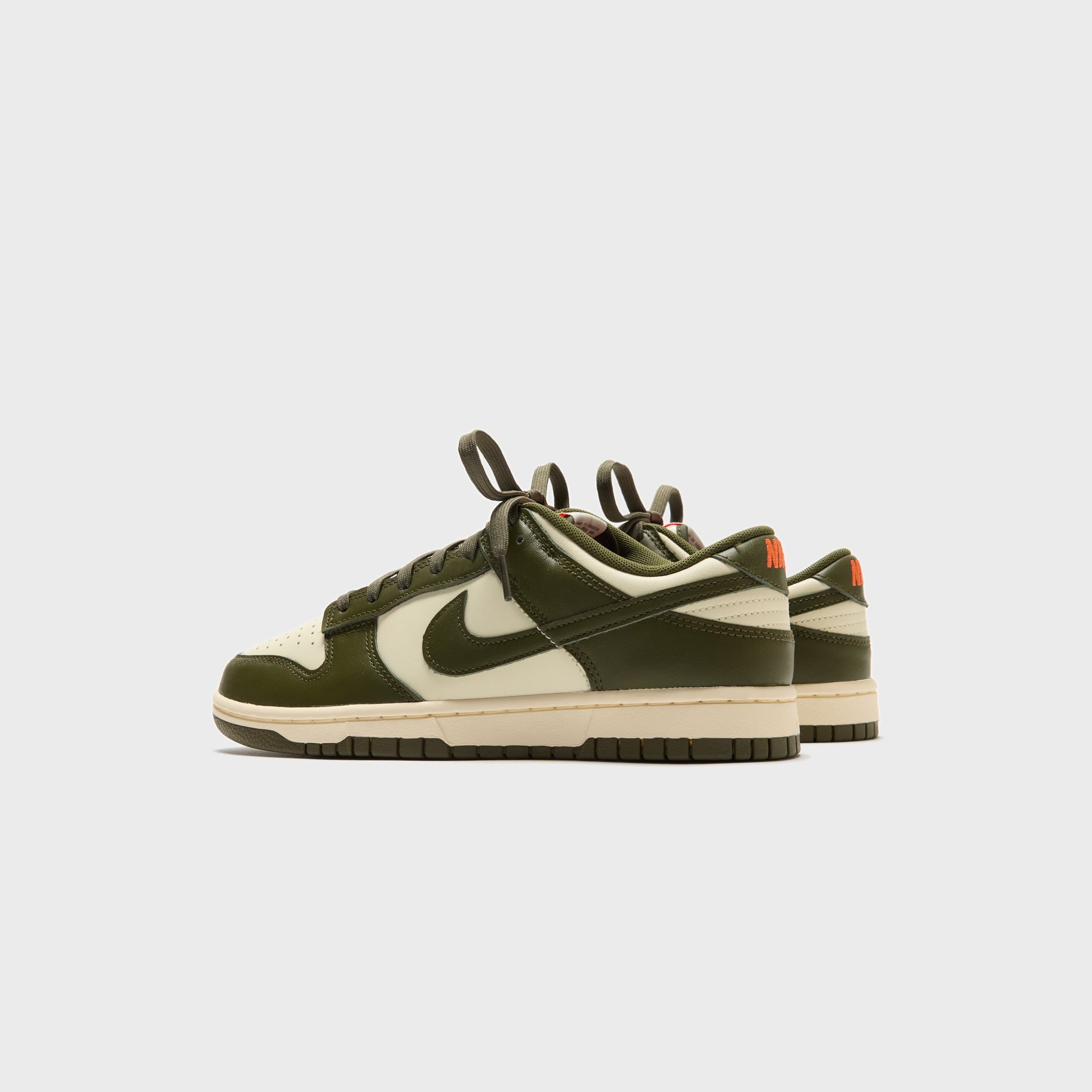 Nike Dunk Low Retro - Coconut Milk / Rough Green / Electro Orange | Kith Coconut Milk / Rough Green / Electro Orange