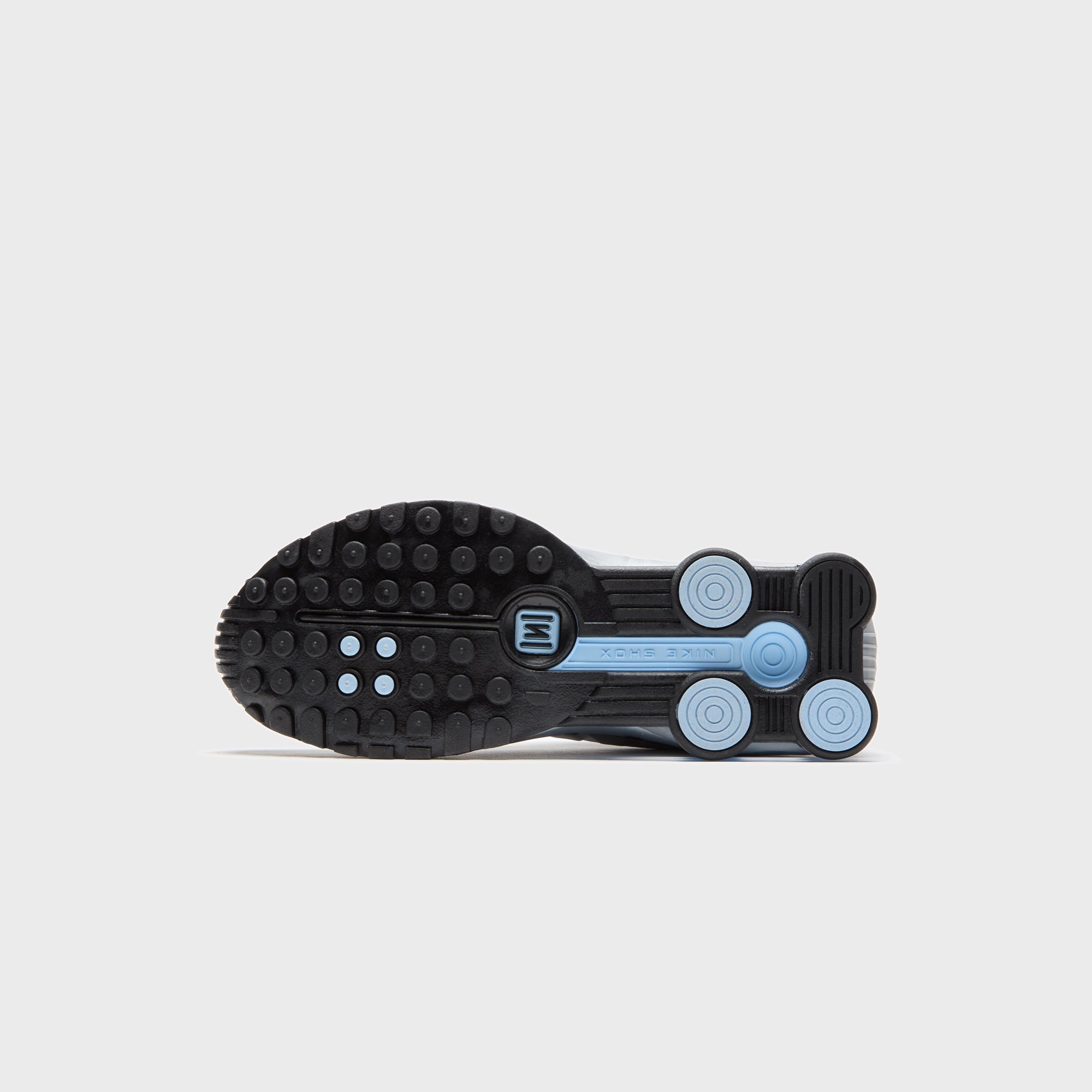 Nike Shox R4 - Metallic Silver / Black / Psychic Blue | Kith Metallic Silver / Black / Psychic Blue