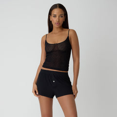 Kith Women Mesh Cami - Black | Kith Black