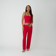 Kith Women Eliya Modal Lounge Pant - Cherry Bomb | Kith Cherry Bomb