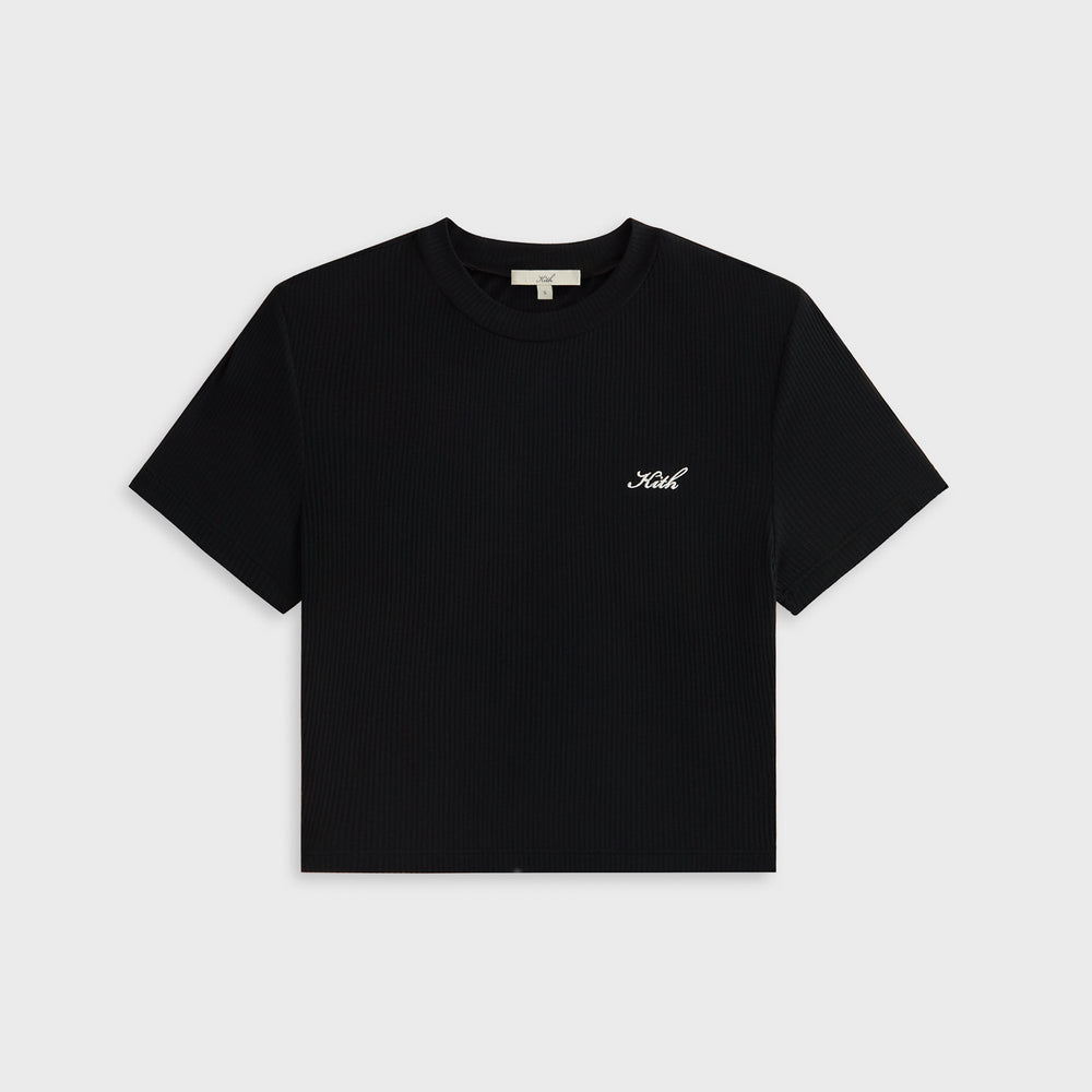 Kith Women Modal Rib Mulberry - Black | Kith Black