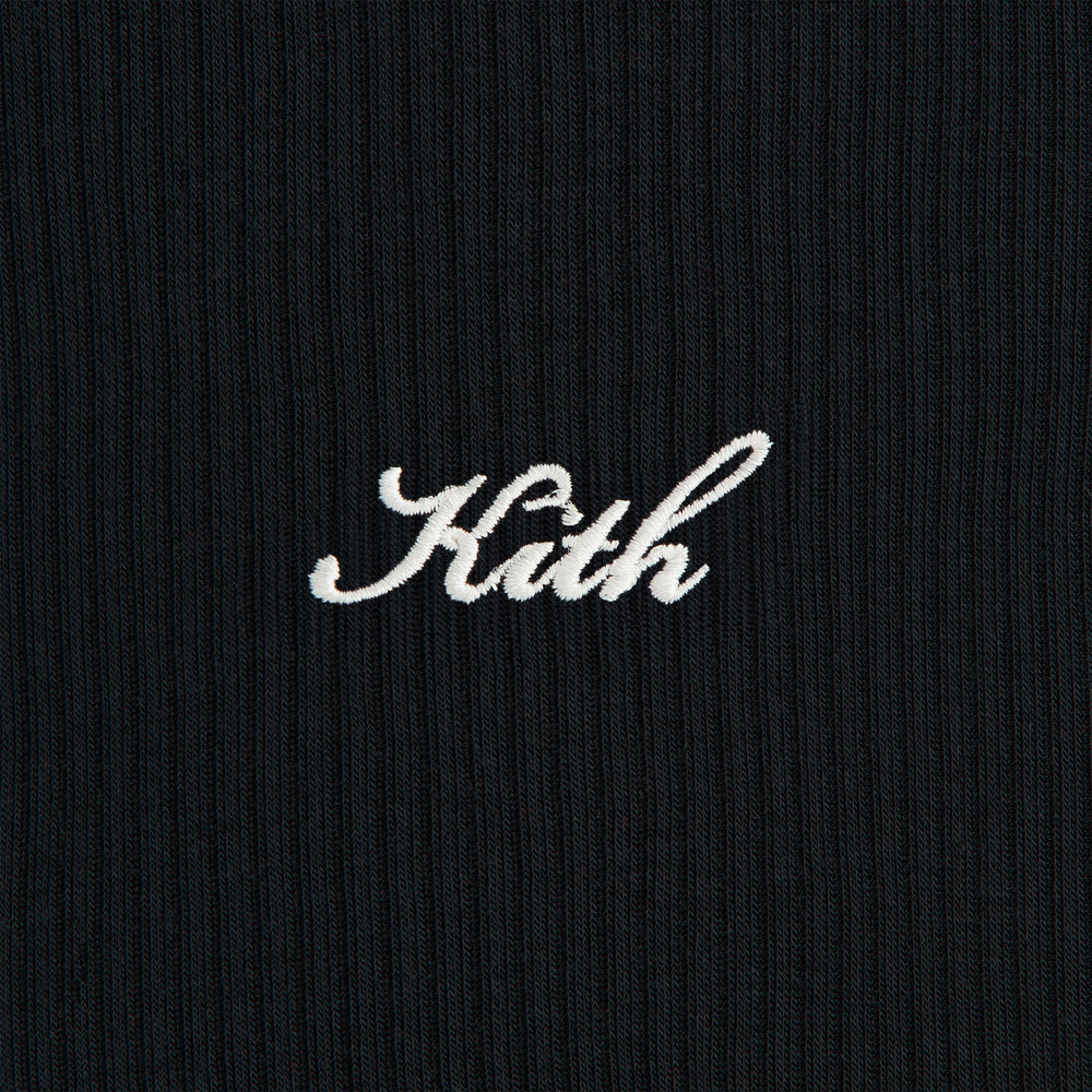 Kith Women Modal Rib Mulberry - Black | Kith Black
