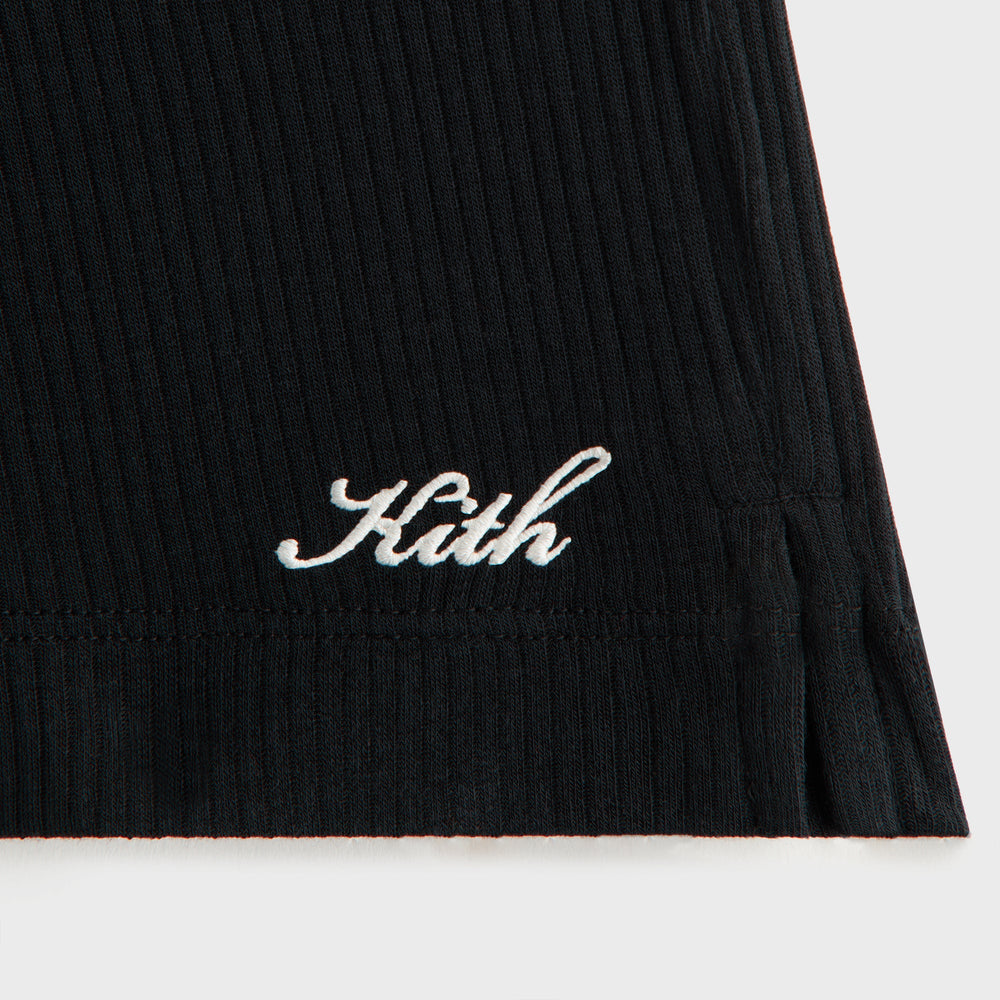Kith Women Modal Rib Nilah Shorty - Black | Kith Black
