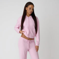 Kith Women Leary Lounge Zip Hoodie - Poppet | Kith Poppet