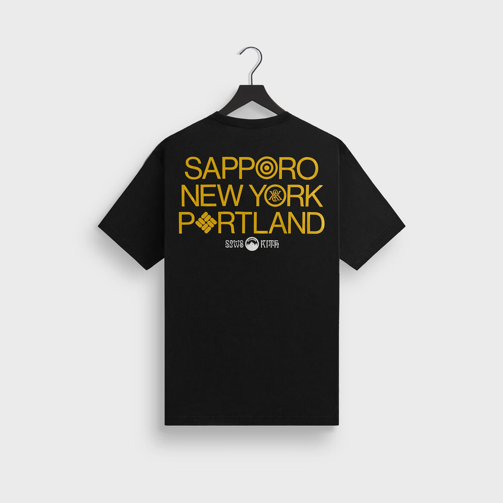 Kith & South2 West8 for Columbia City Pocket Tee - Black | Kith Black