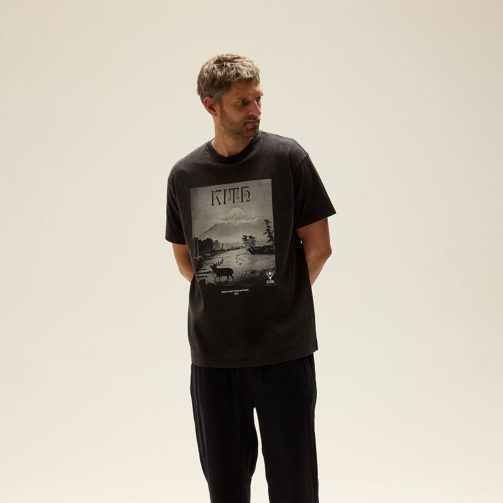 Kith & South2 West8 for Columbia Landscape Vintage Tee - Black | Kith Black