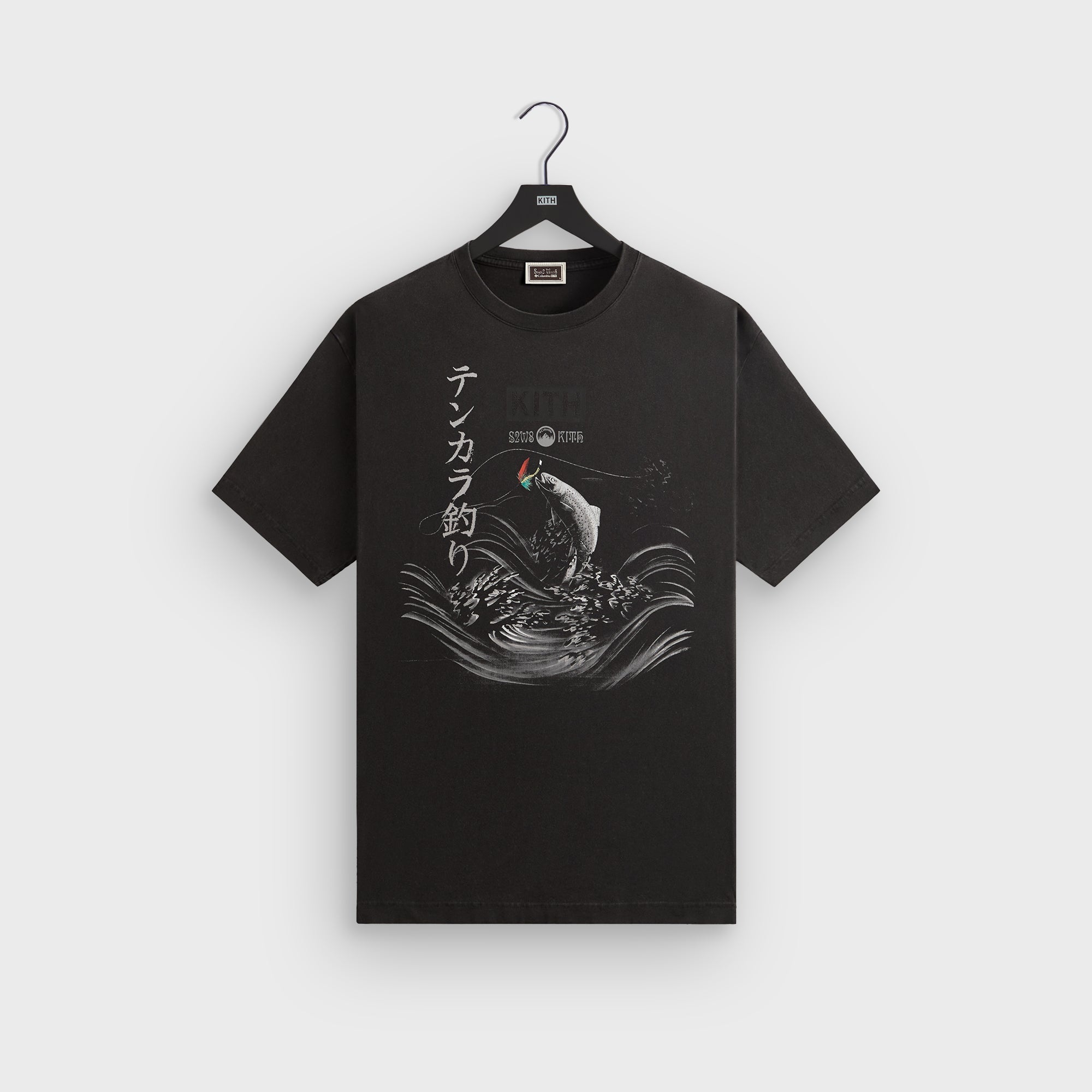 Kith & South2 West8 for Columbia Tenkara Vintage Tee - Black | Kith Black