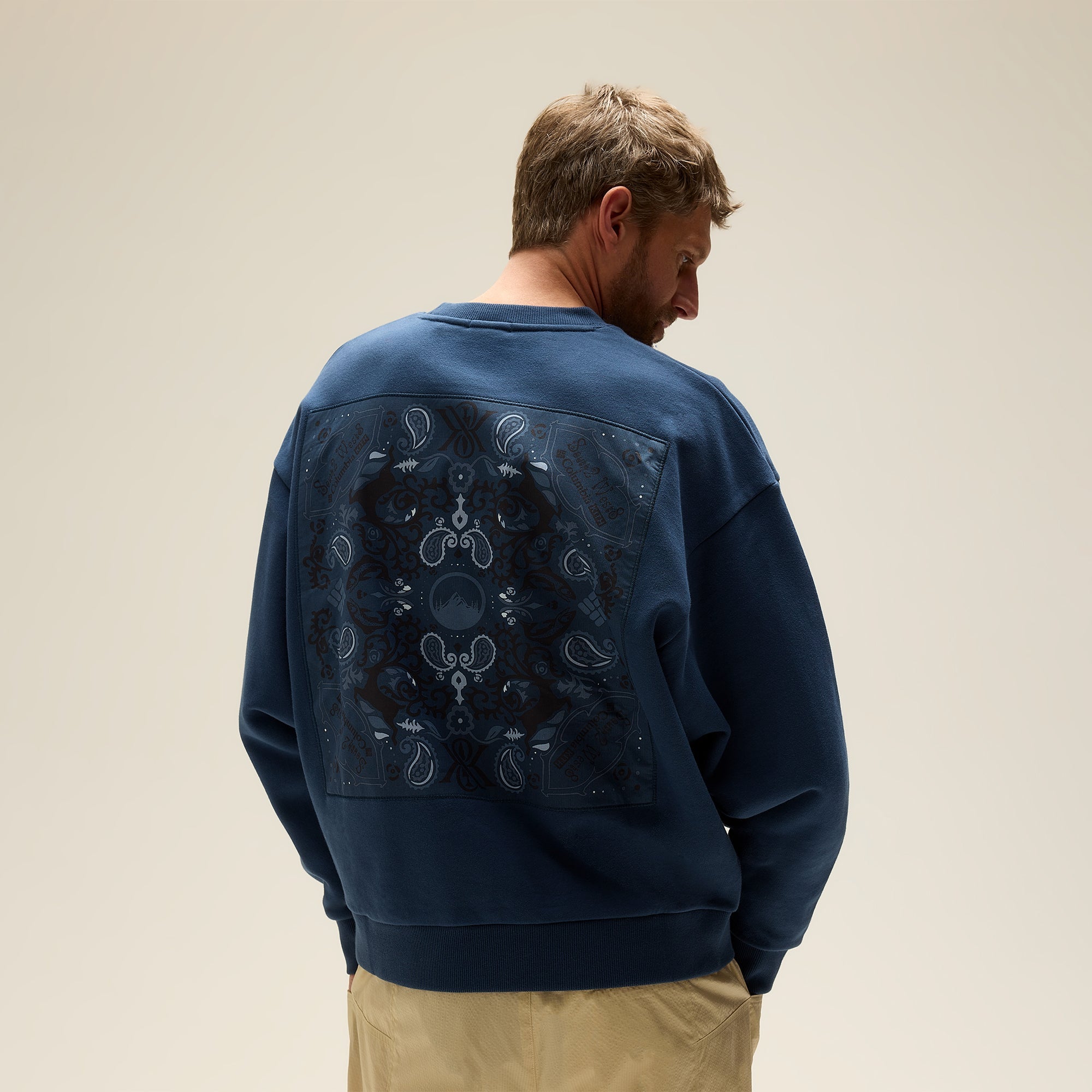 Kith & South2 West8 for Columbia Bandana Nelson Crewneck - Sway | Kith Sway
