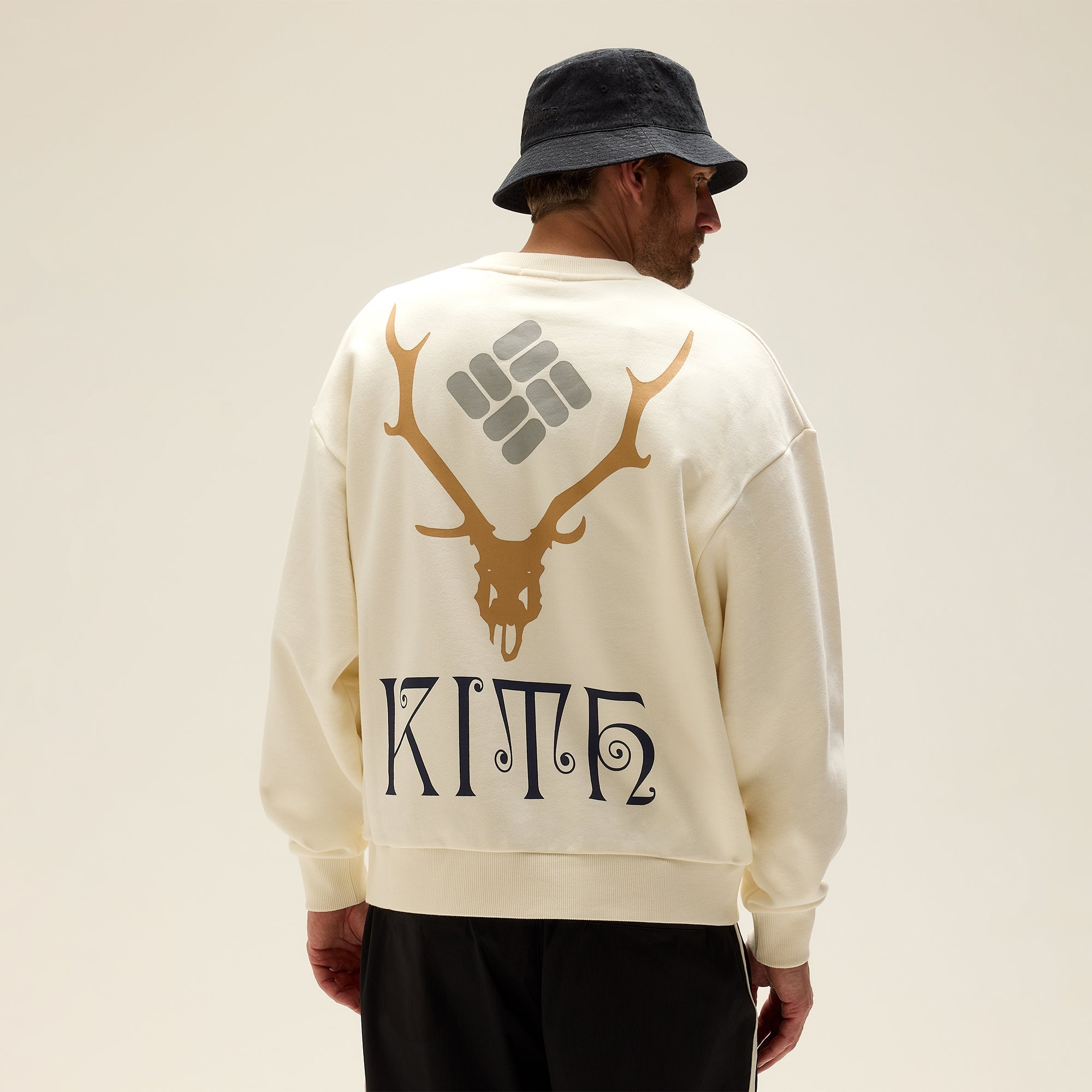 Kith & South2 West8 for Columbia Nelson Crewneck - Sandrift | Kith Sandrift