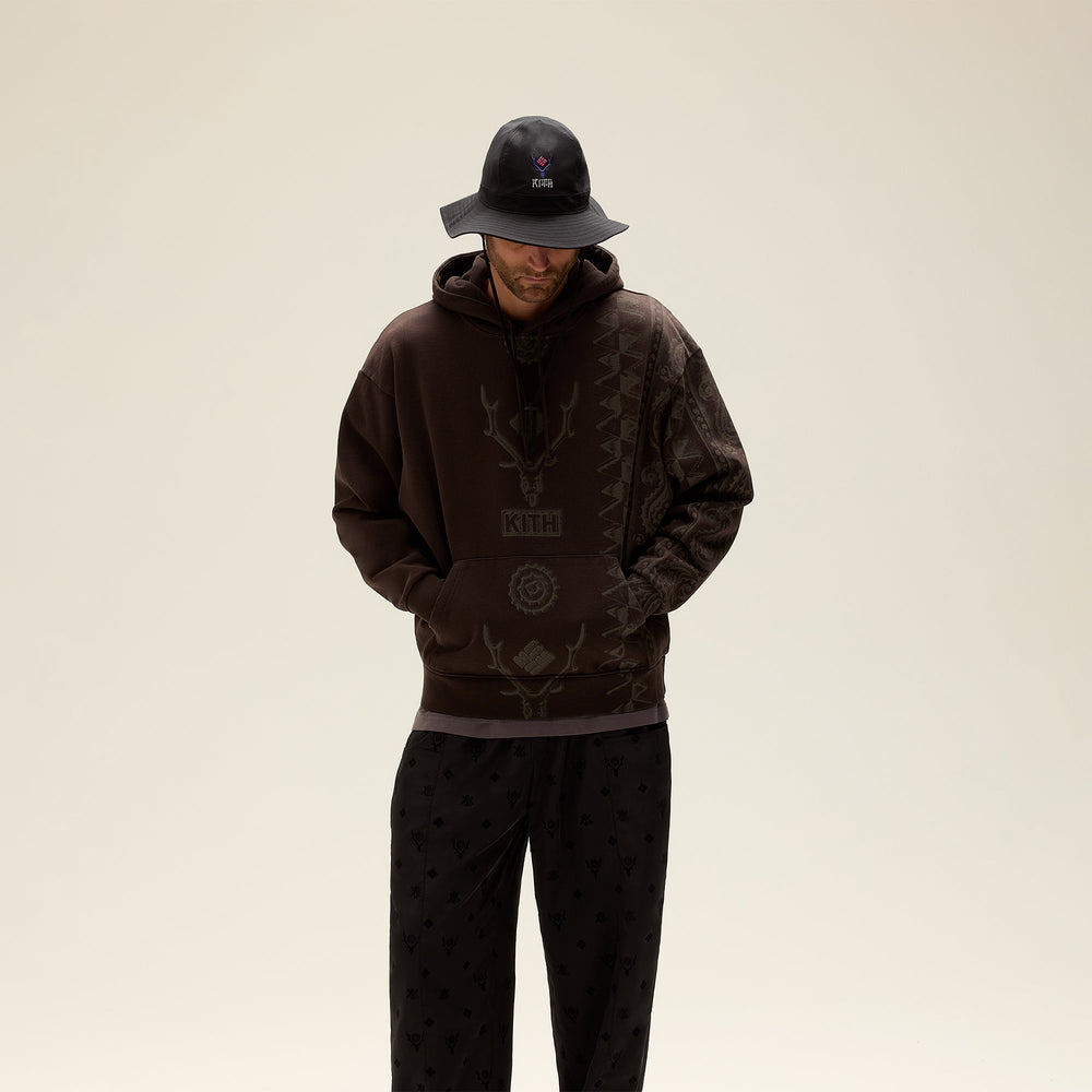 Kith & South2 West8 for Columbia Paisley Nelson Hoodie - Kindling | Kith Kindling
