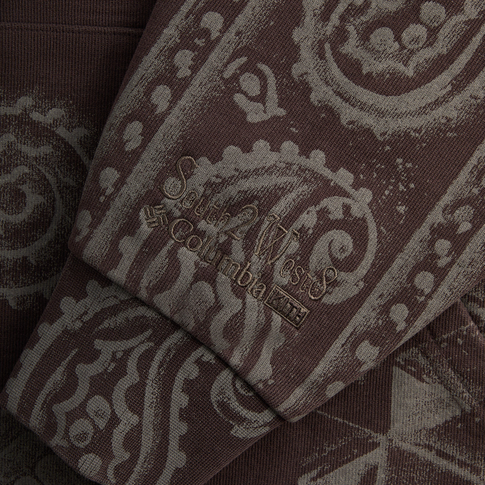 Kith & South2 West8 for Columbia Paisley Nelson Hoodie - Kindling | Kith Kindling