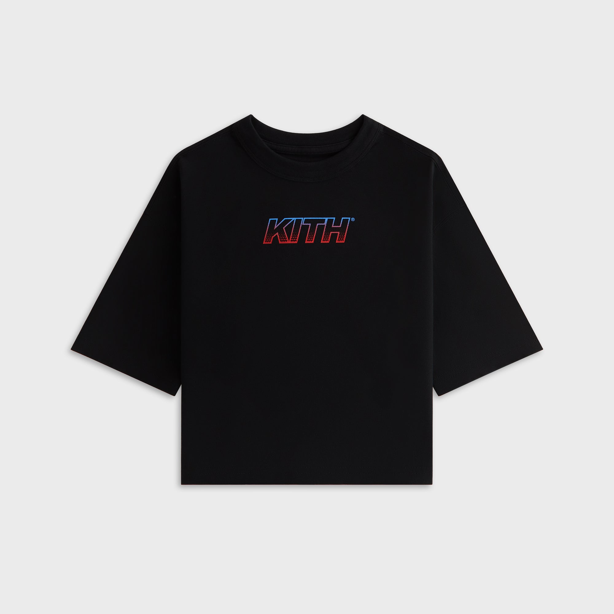Kith Kids Speed Logo Leonard Tee - Black | Kith Black