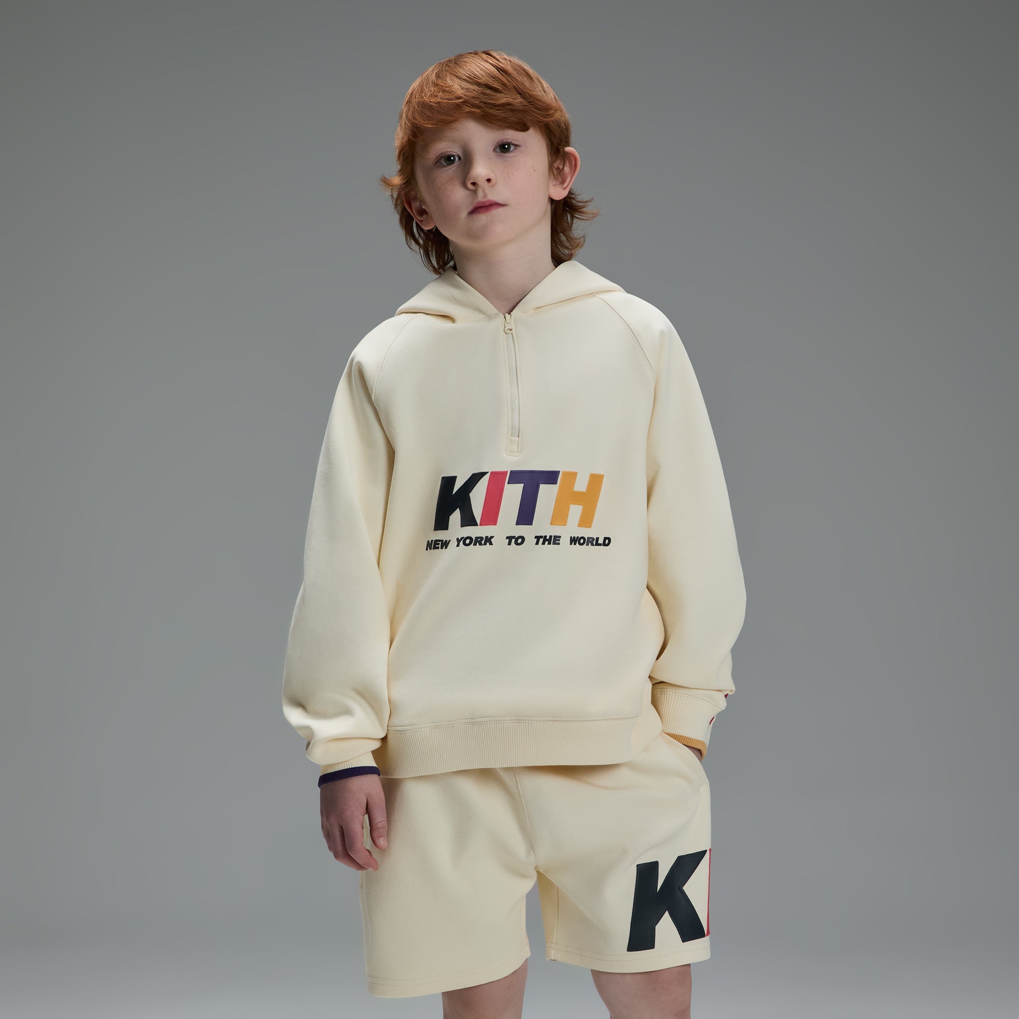 Kith Kids New York Liam Short - Sandrift | Kith Sandrift
