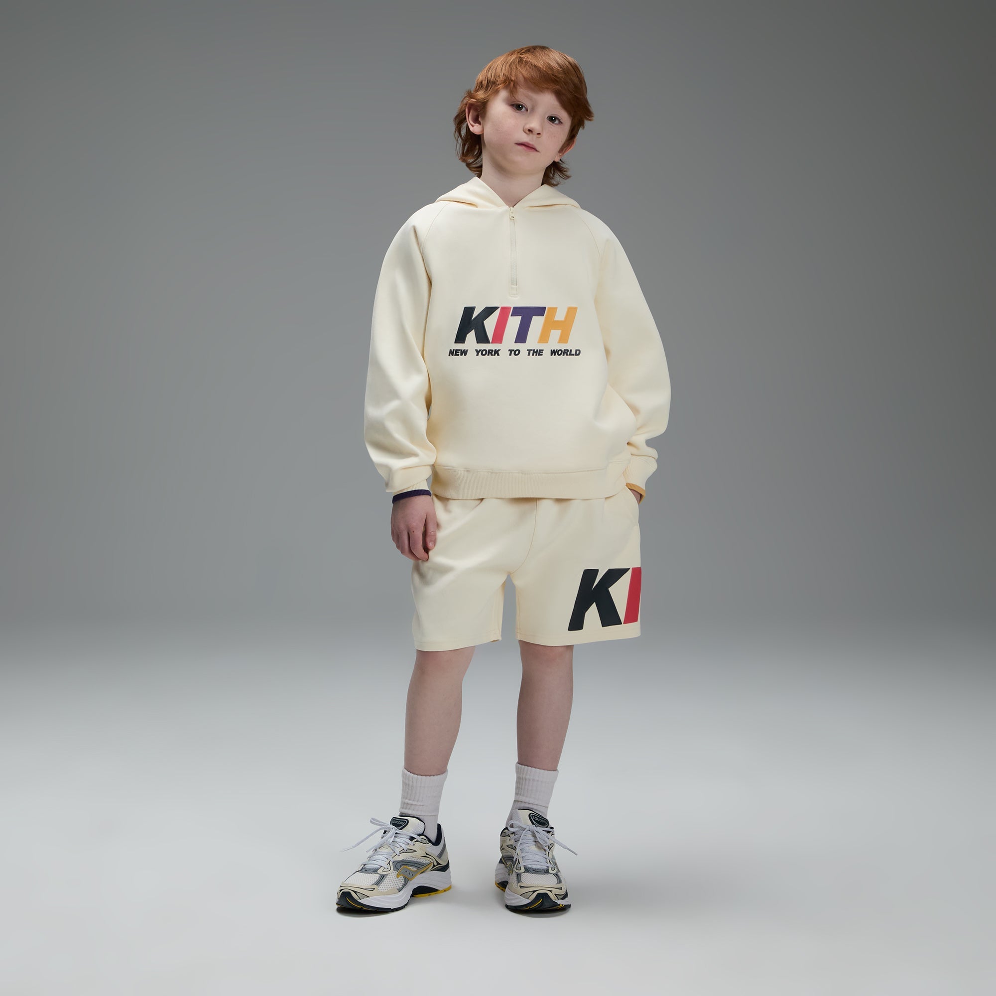 Kith Kids New York Liam Short - Sandrift | Kith Sandrift