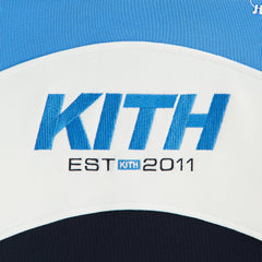 Kith Kids Paneled Nelson Hoodie - Marina | Kith Marina