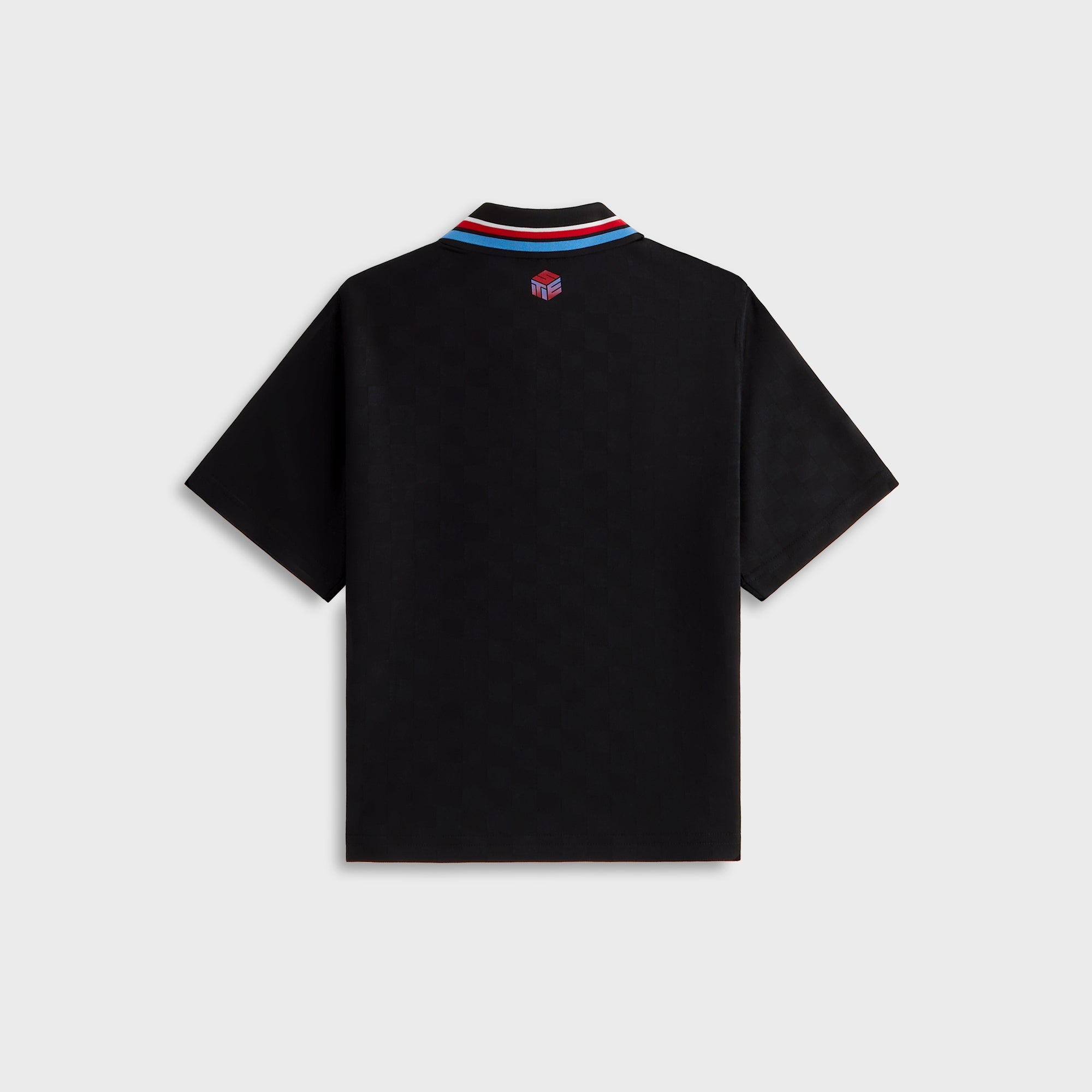 Kith Kids Checkerboard Soccer Polo - Black | Kith Black